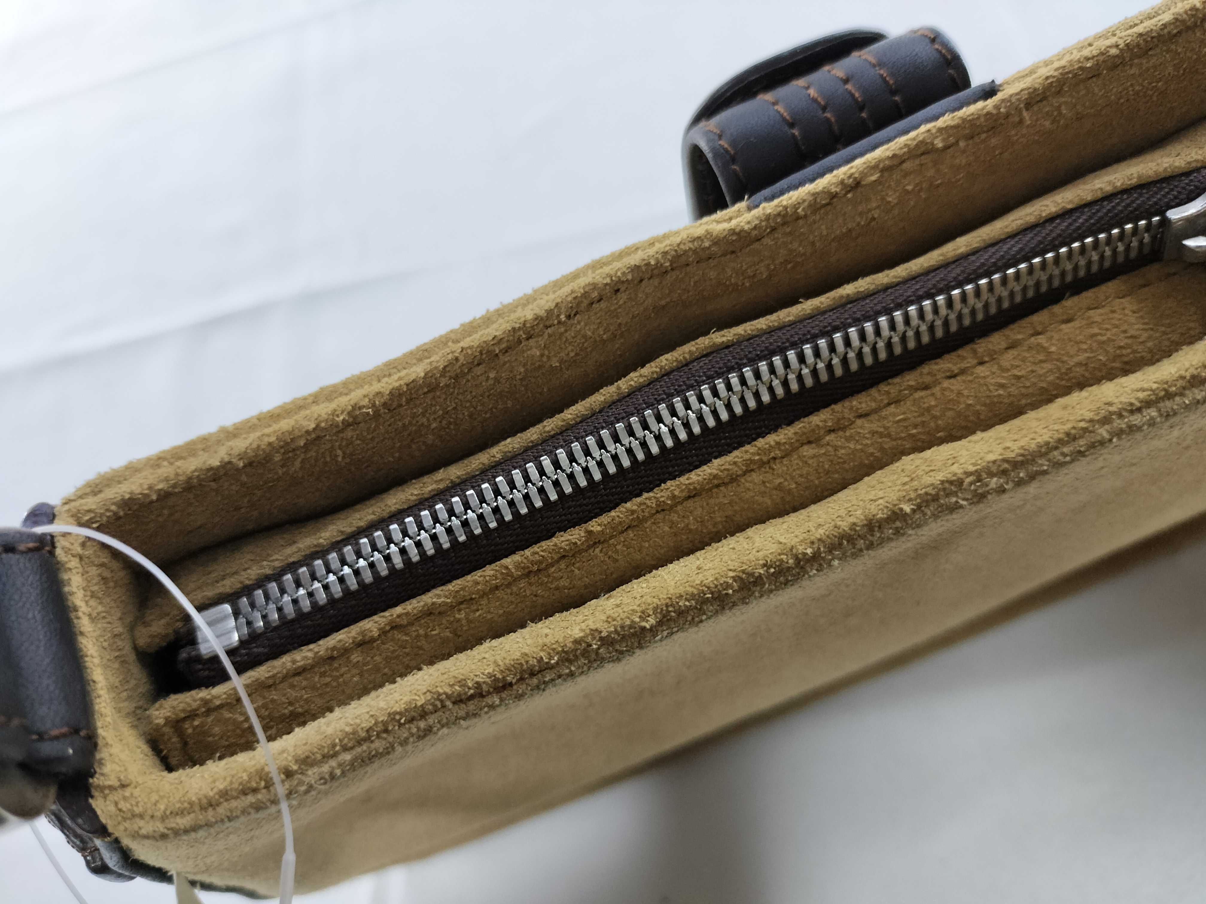 Anagram Suede One-Shoulder Bag — view 6