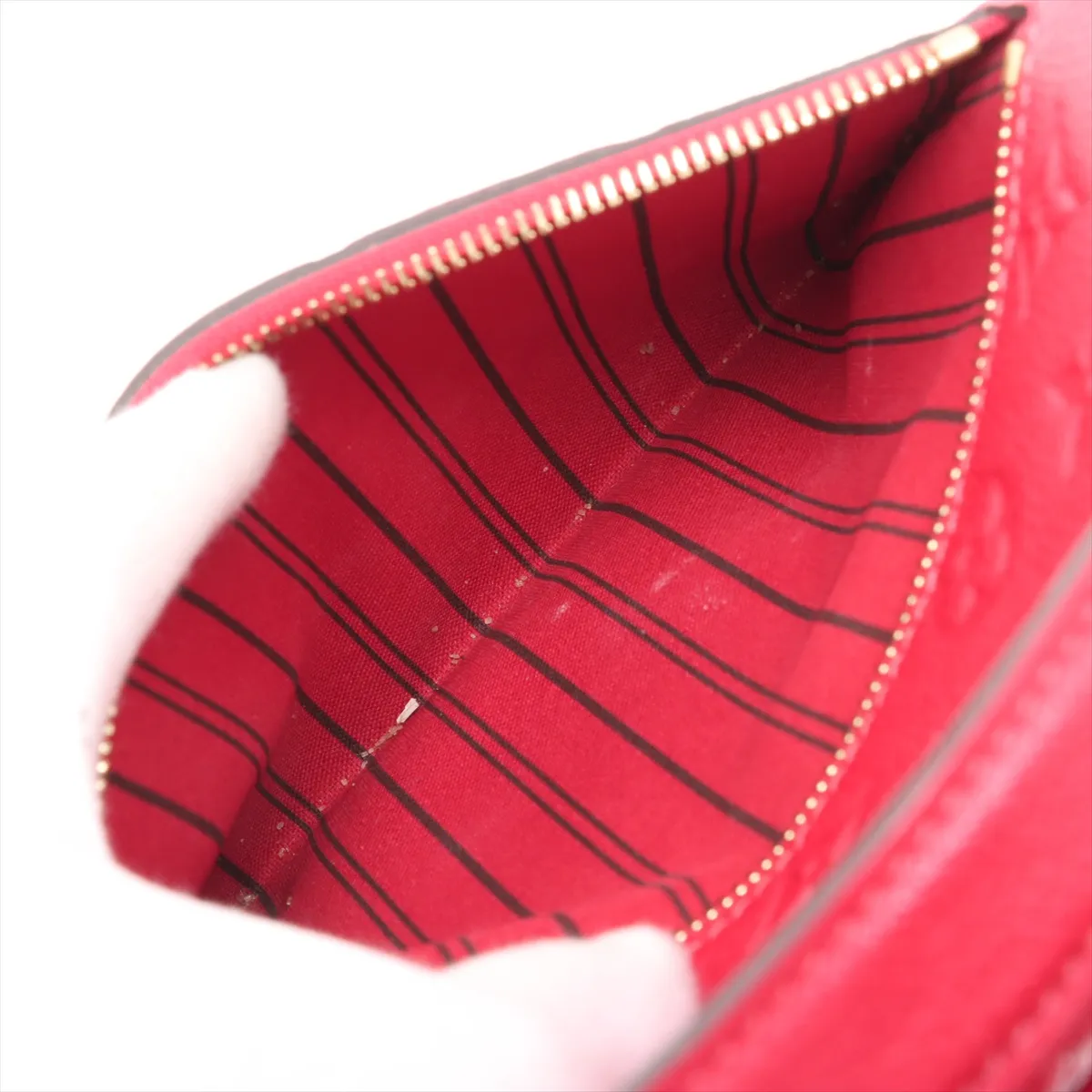 Monogram Empreinte Pochette Metis MM M44155 AR5108 Red — view 11