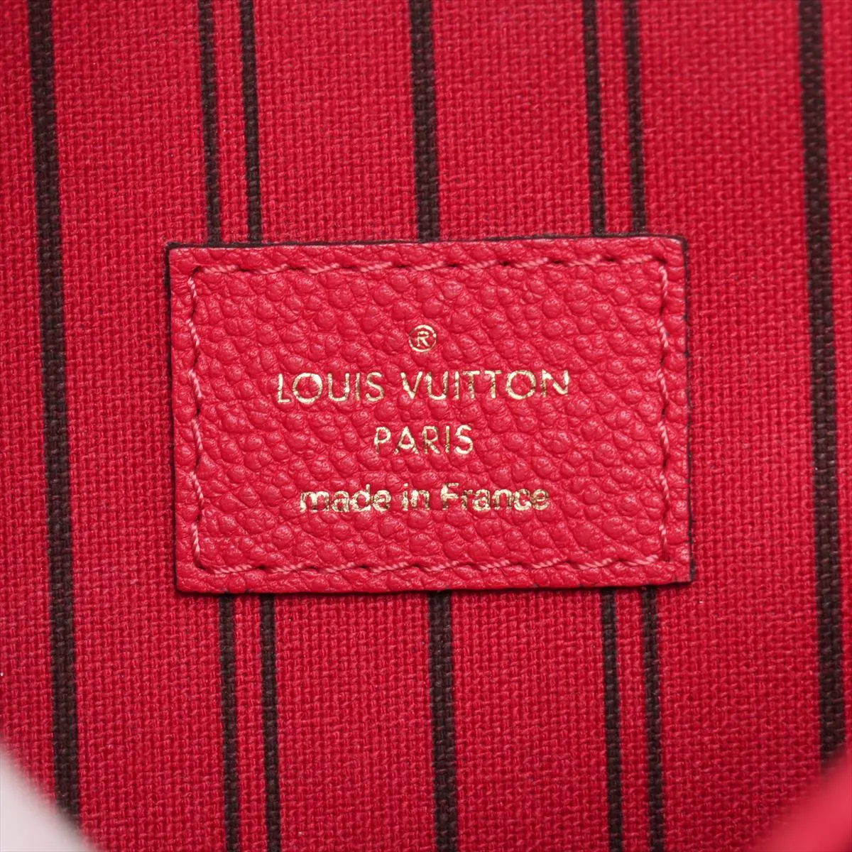 Monogram Empreinte Pochette Metis MM M44155 AR5108 Red — view 12