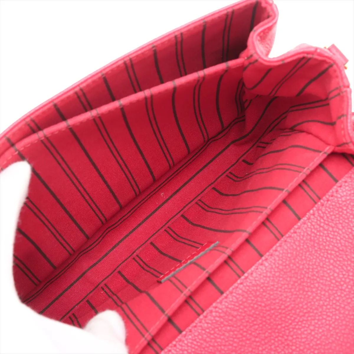 Monogram Empreinte Pochette Metis MM M44155 AR5108 Red — view 8