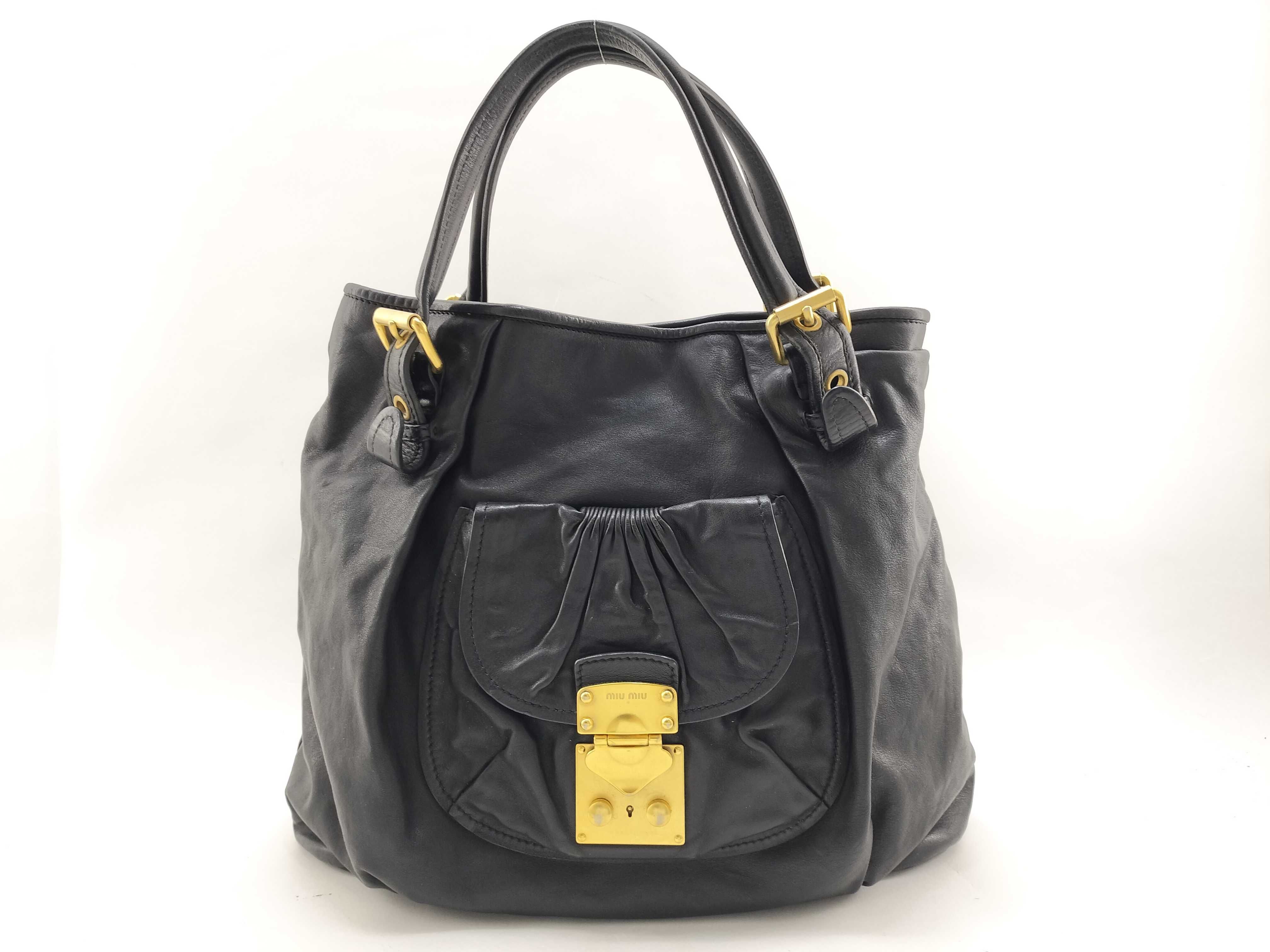 leather handbag