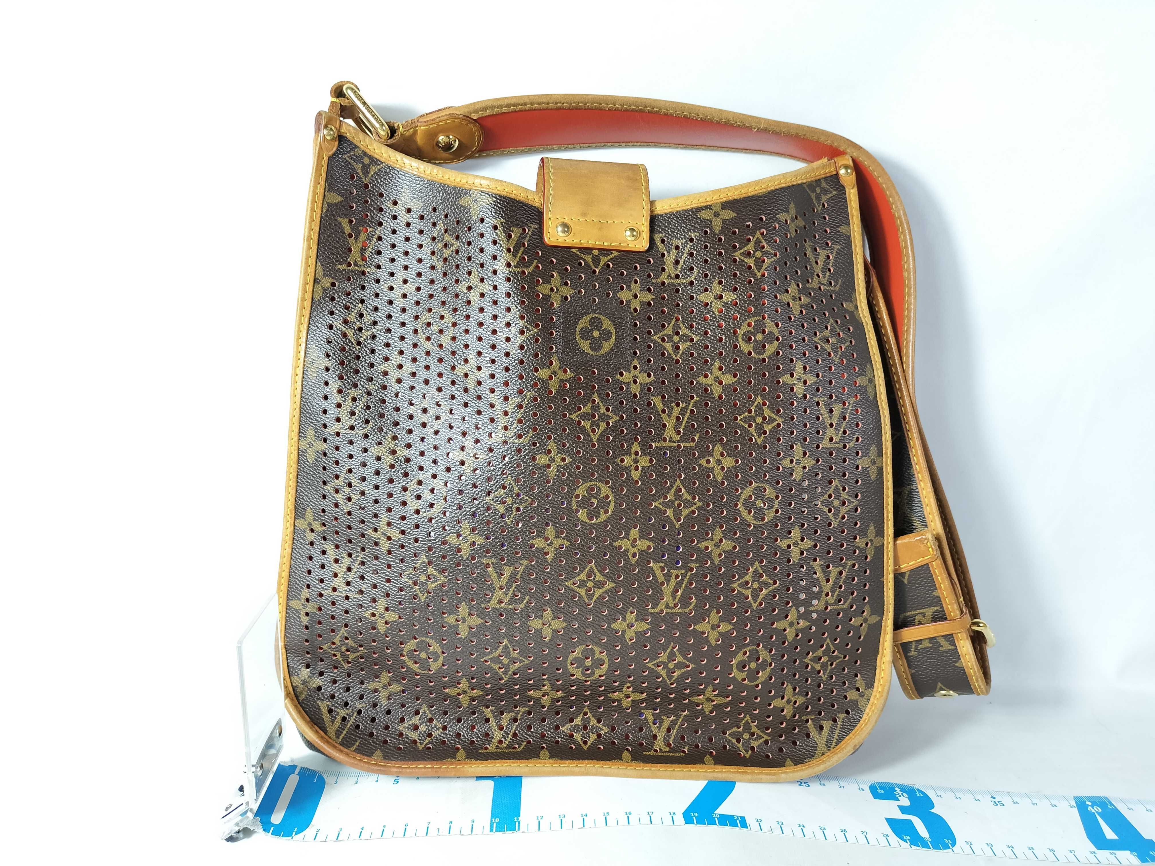 Monogram Vuitton Perforated Shoulder Bag — view 2