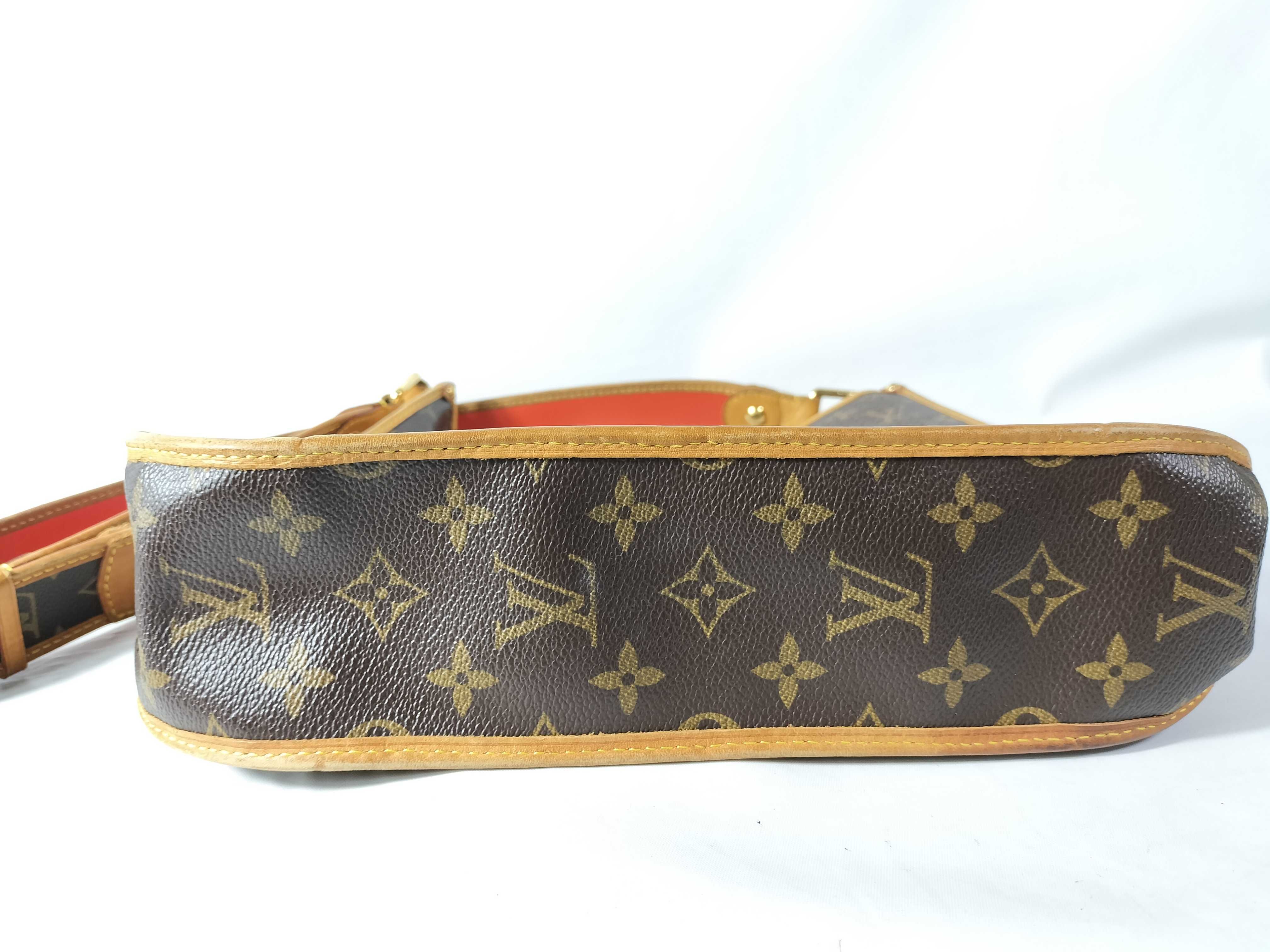 Monogram Vuitton Perforated Shoulder Bag — view 7
