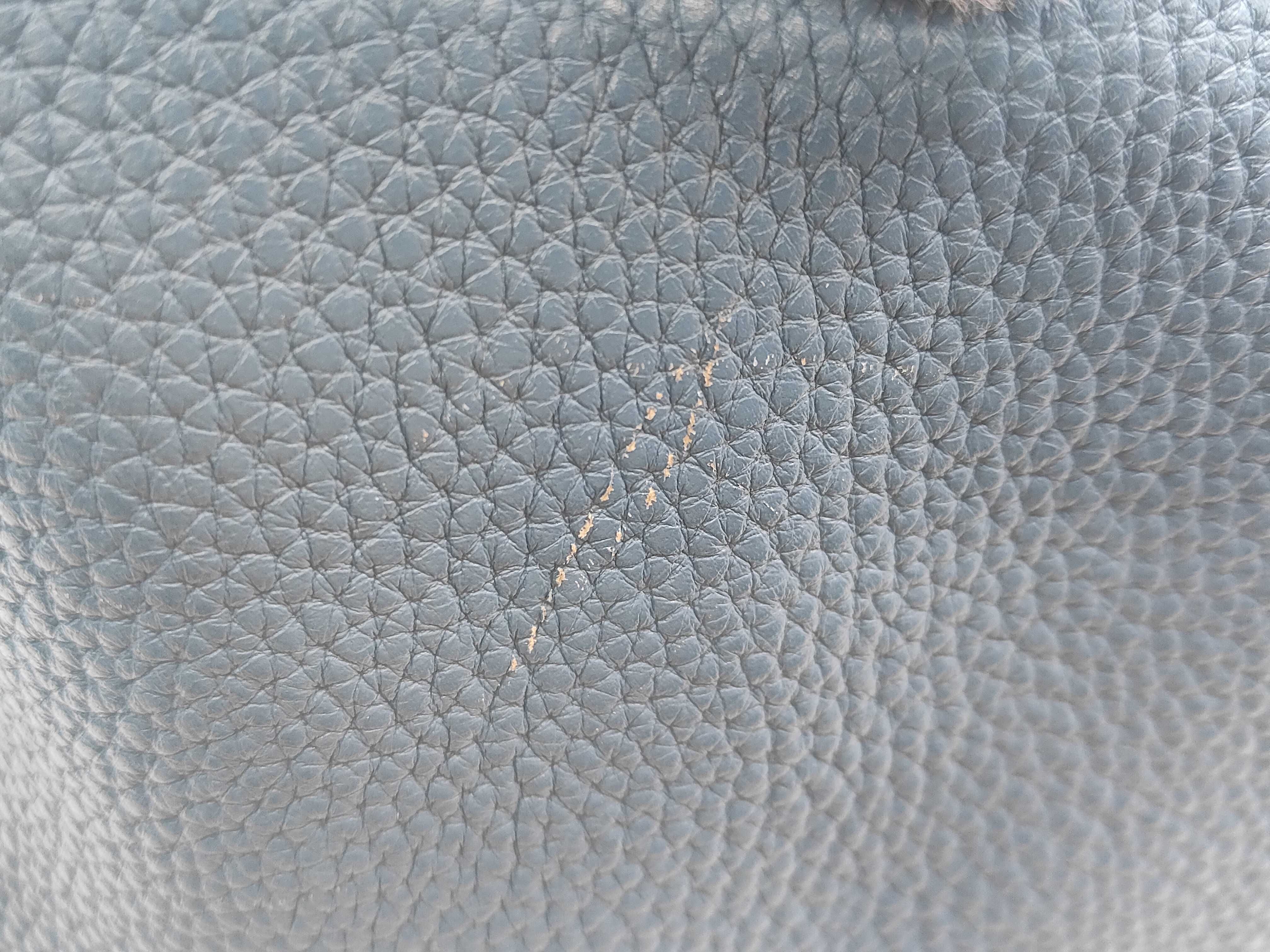 Picotin Lock PM Taurillon Leather, Blue Jean Leather, Silver Hardware, T Stamp Handbag — view 12