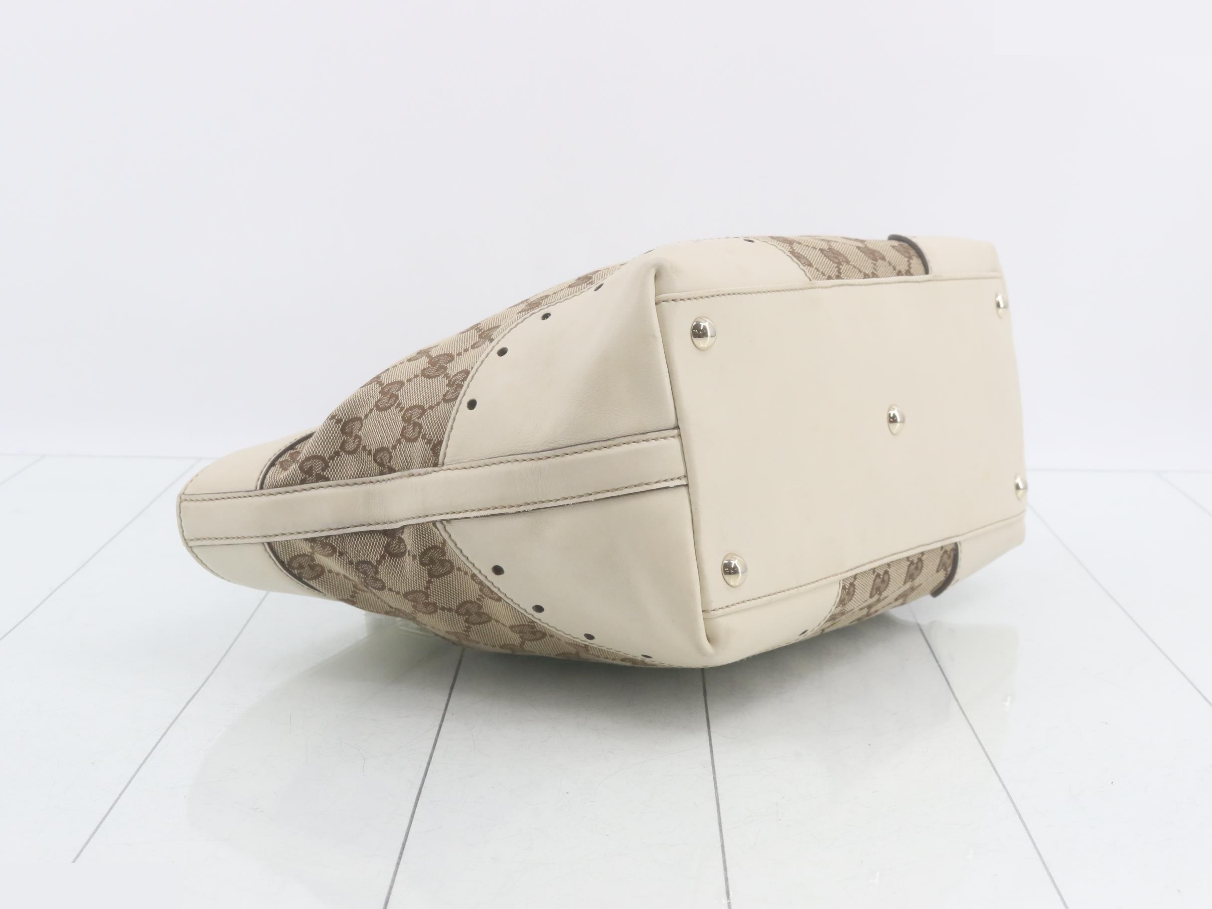 GG Canvas Horsebit Shoulder Bag — view 5