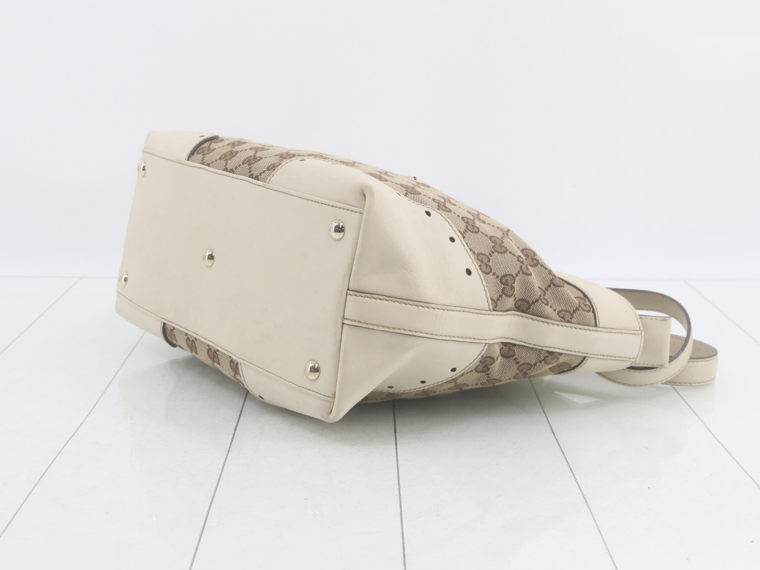 GG Canvas Horsebit Shoulder Bag — view 6