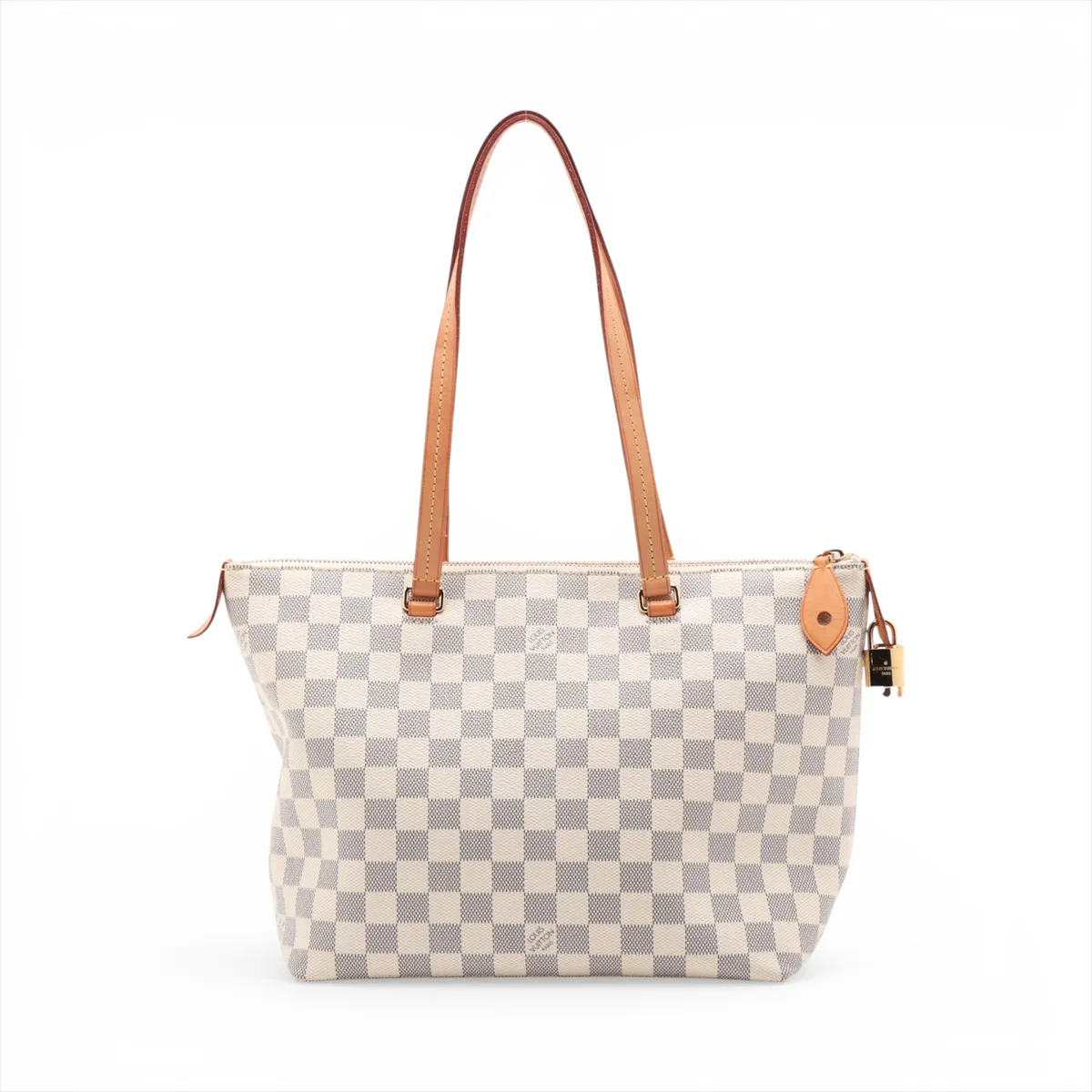Damier Azur Iena PM N44039 FL1169 White — view 2