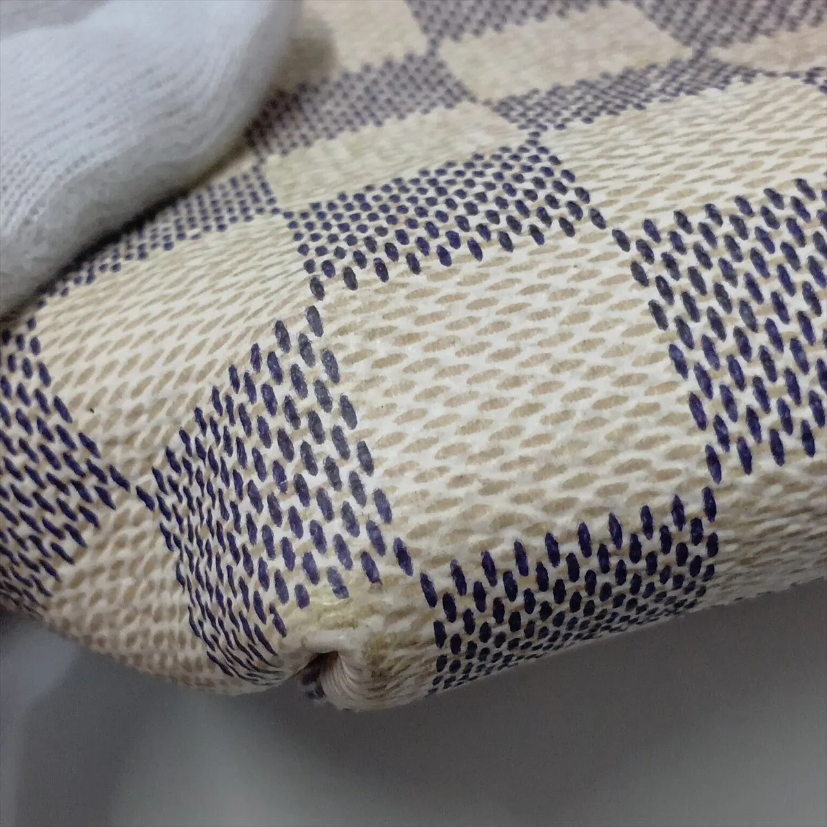 Damier Azur Iena PM N44039 FL1169 White — view 14