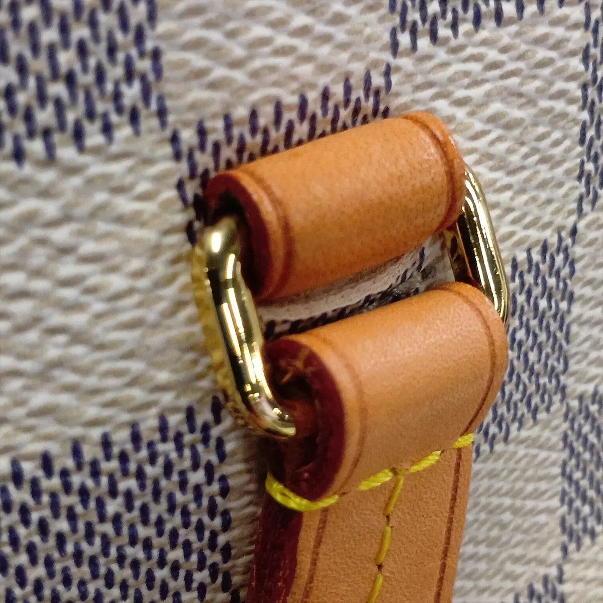 Damier Azur Iena PM N44039 FL1169 White — view 15