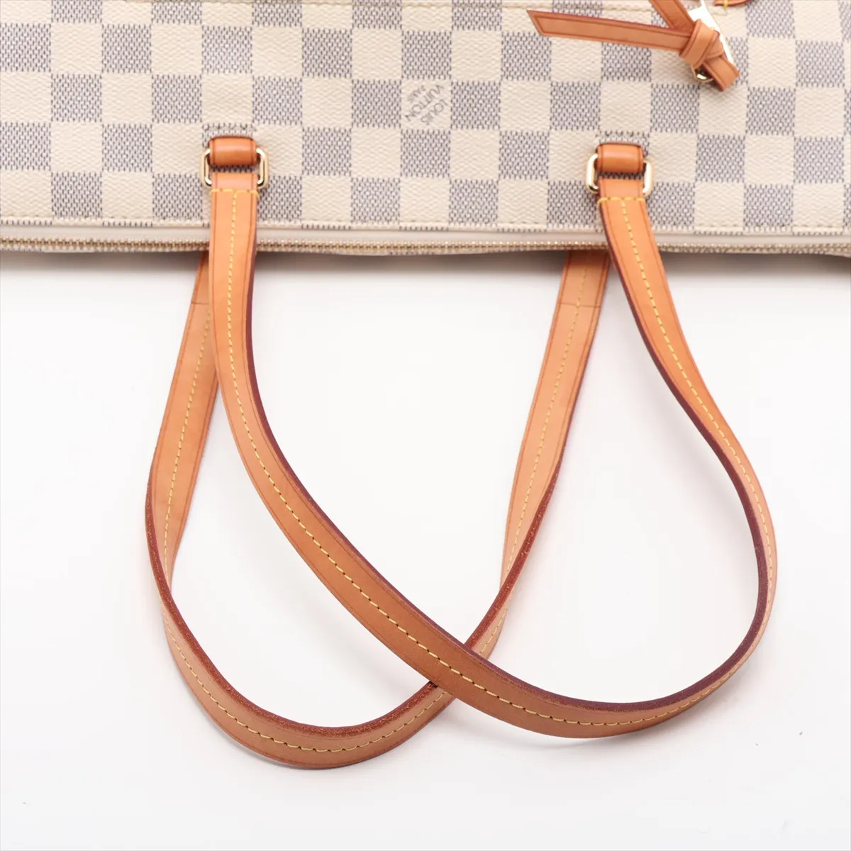 Damier Azur Iena PM N44039 FL1169 White — view 5