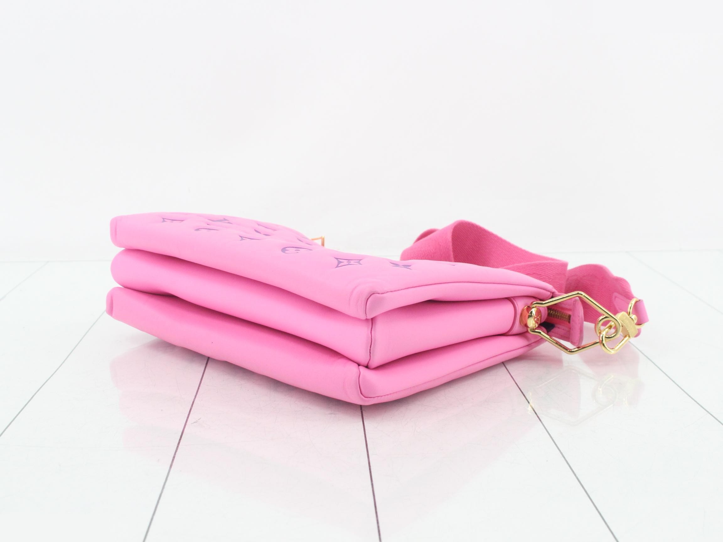 M58628 Lambskin 3-way Cushion Pink — view 6