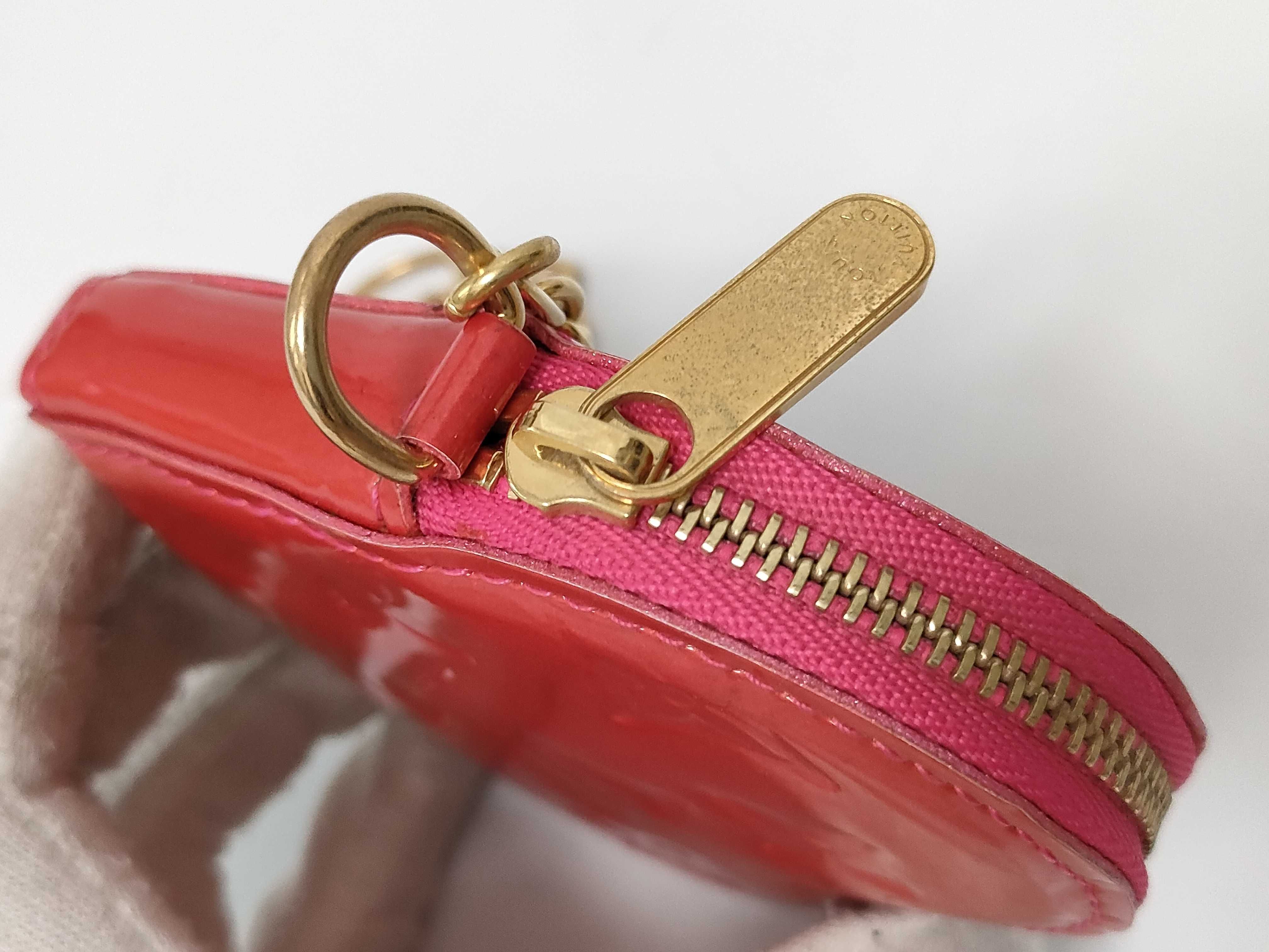 Vernis Vuitton Vernis Portemonnaie Coeur M93562 TH4078 Coin Case — view 7