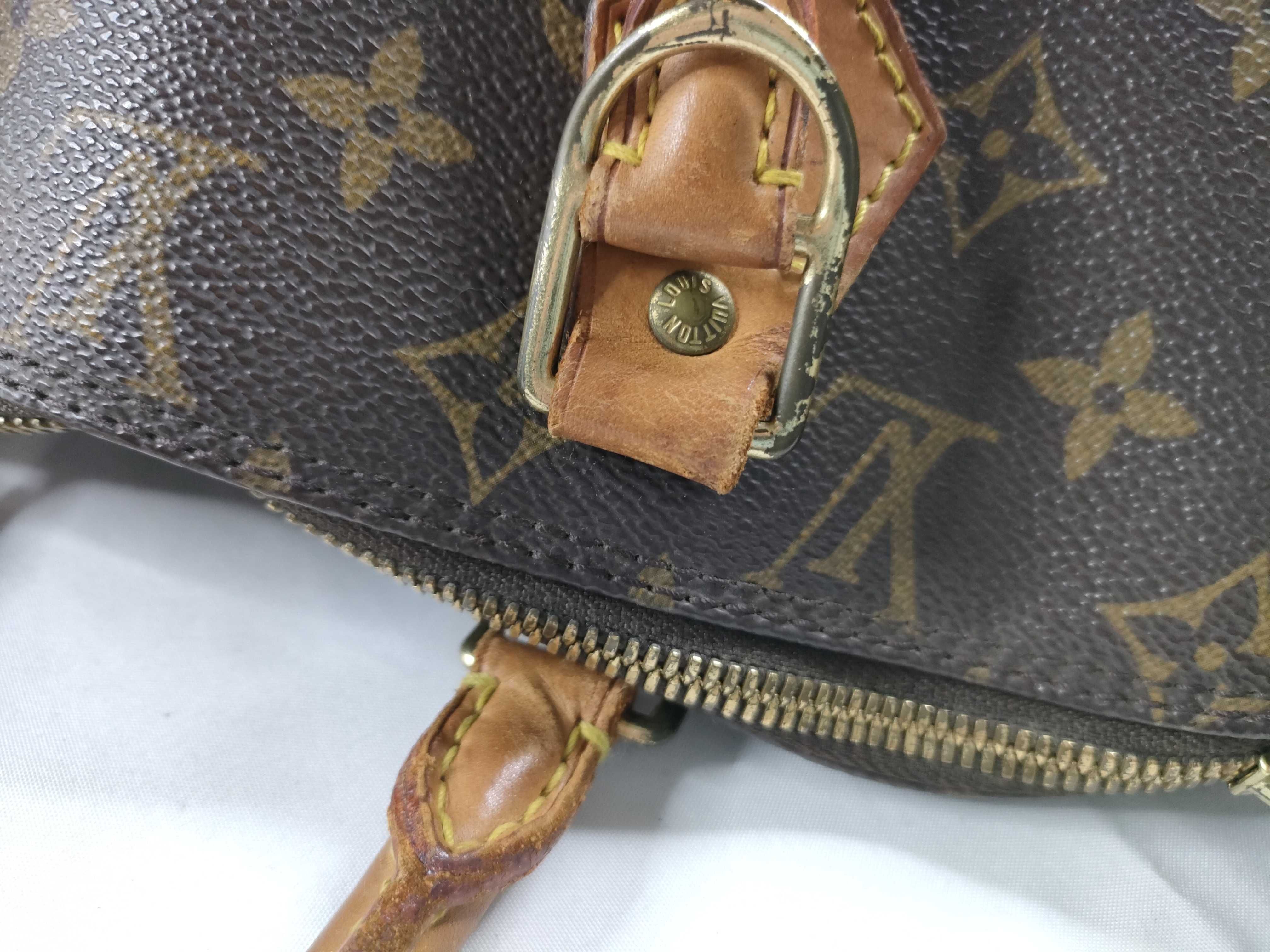 Monogram Louis Vuitton Alma Handbag — view 8