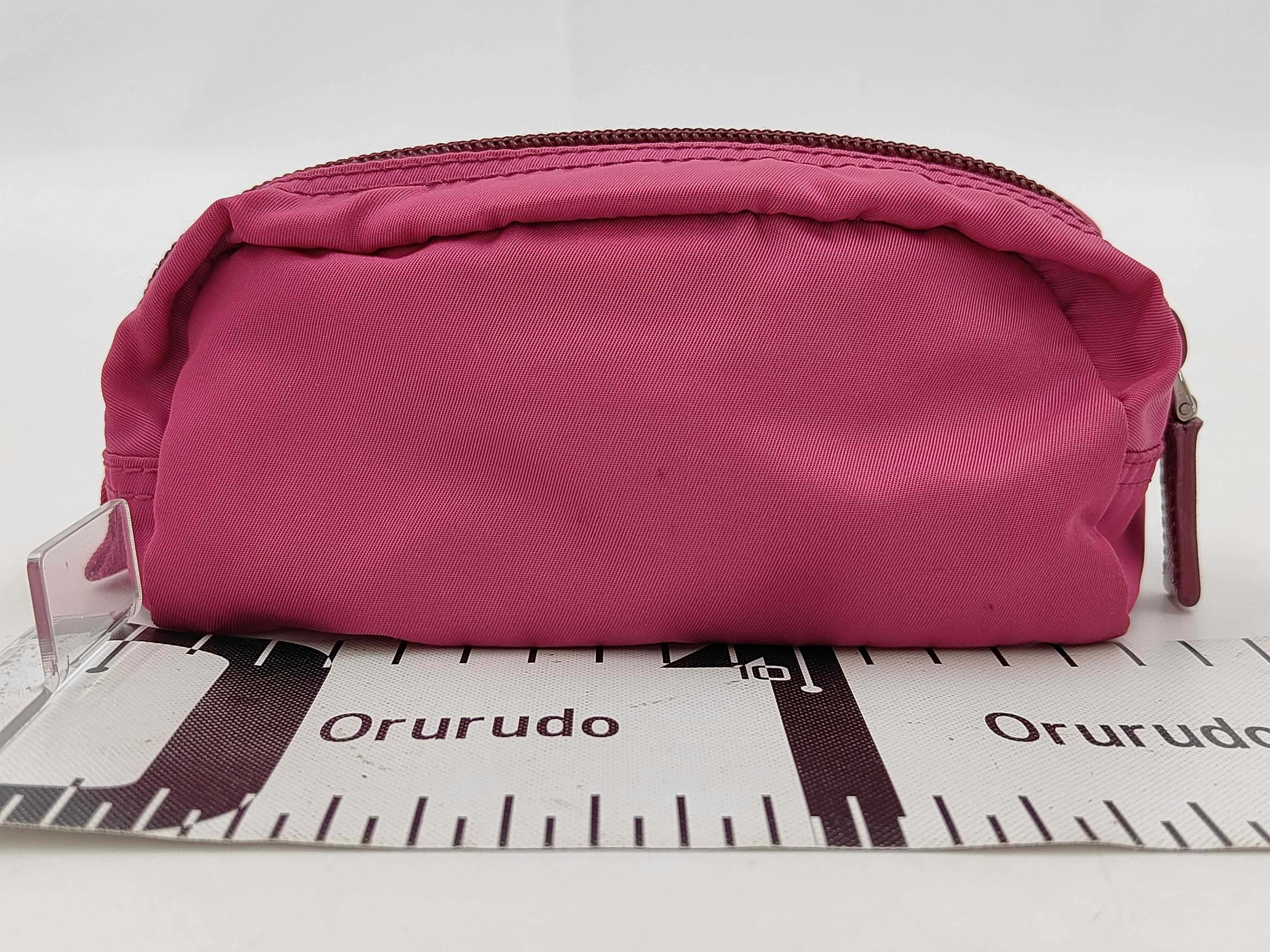 Nylon Pouch, Magenta Pink Pouch — view 2