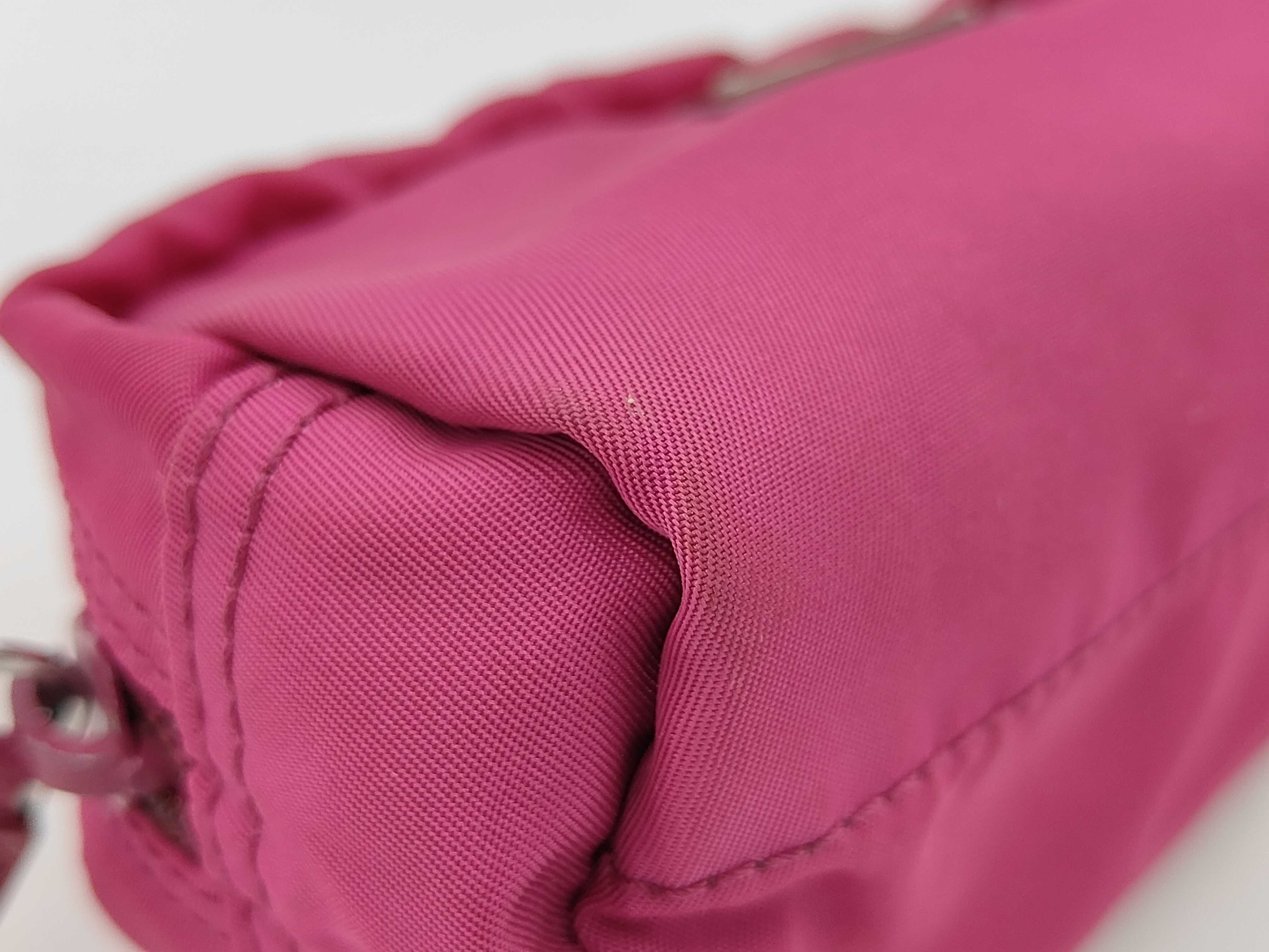 Nylon Pouch, Magenta Pink Pouch — view 3