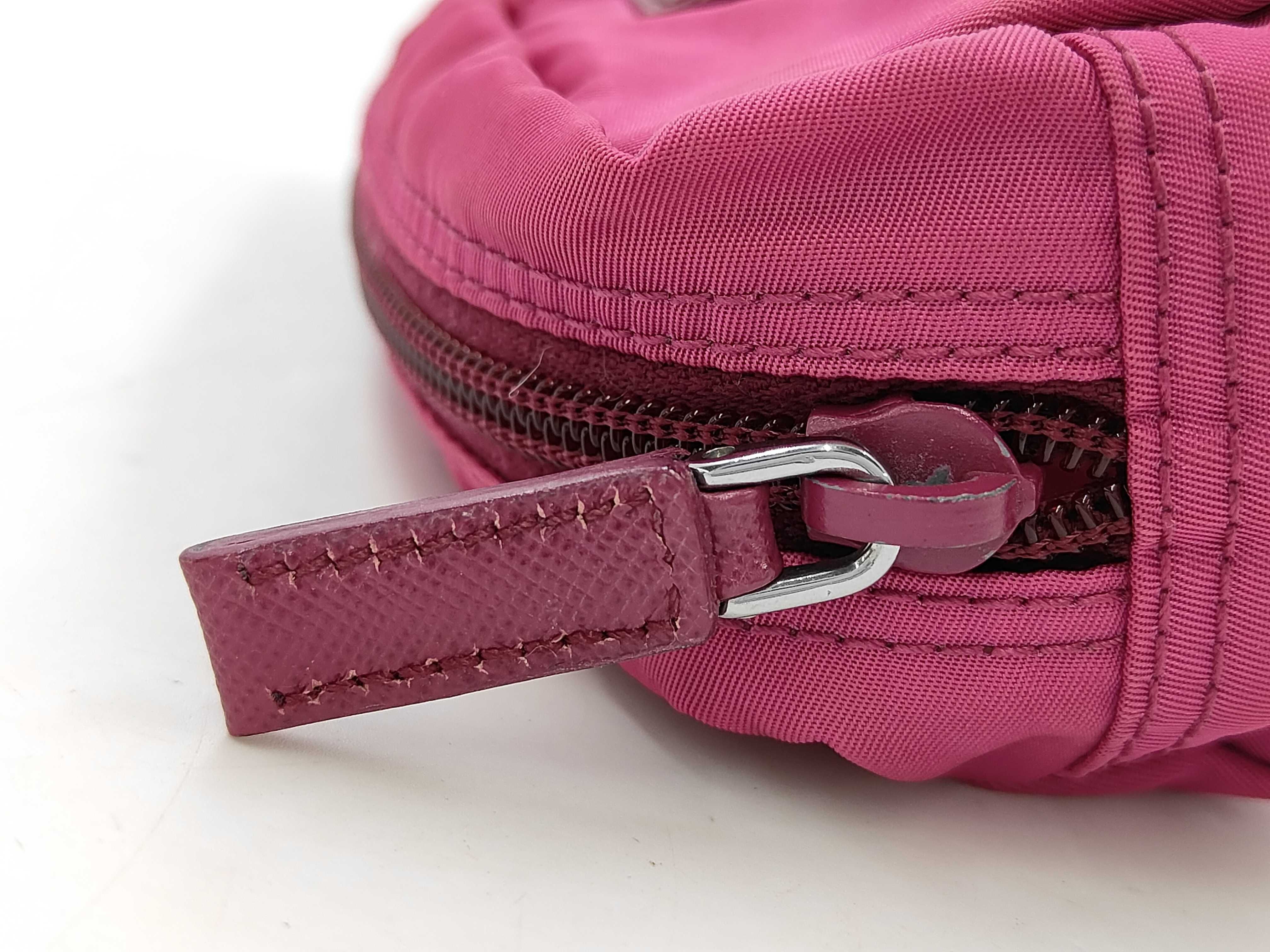 Nylon Pouch, Magenta Pink Pouch — view 5