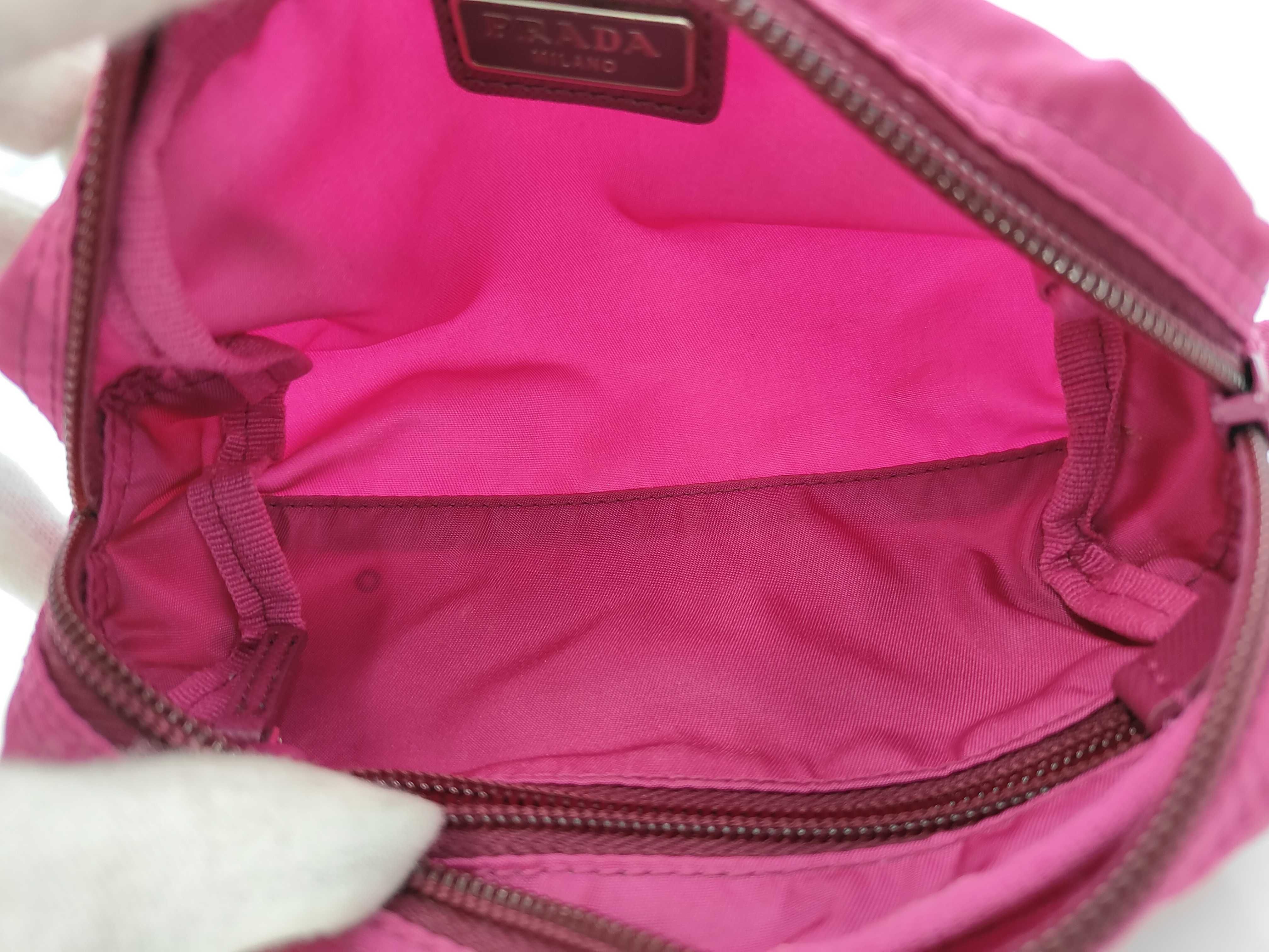 Nylon Pouch, Magenta Pink Pouch — view 6