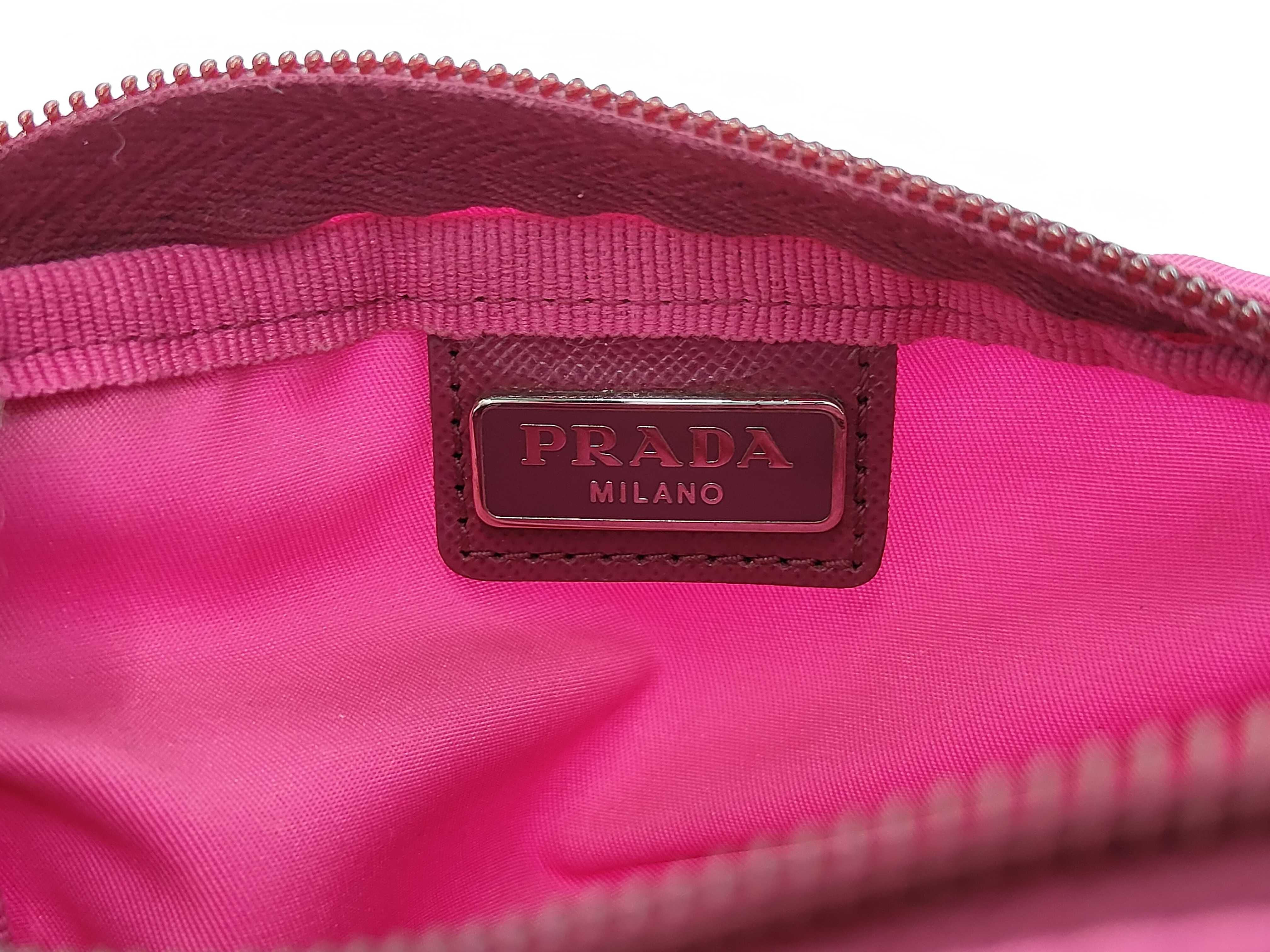 Nylon Pouch, Magenta Pink Pouch — view 7
