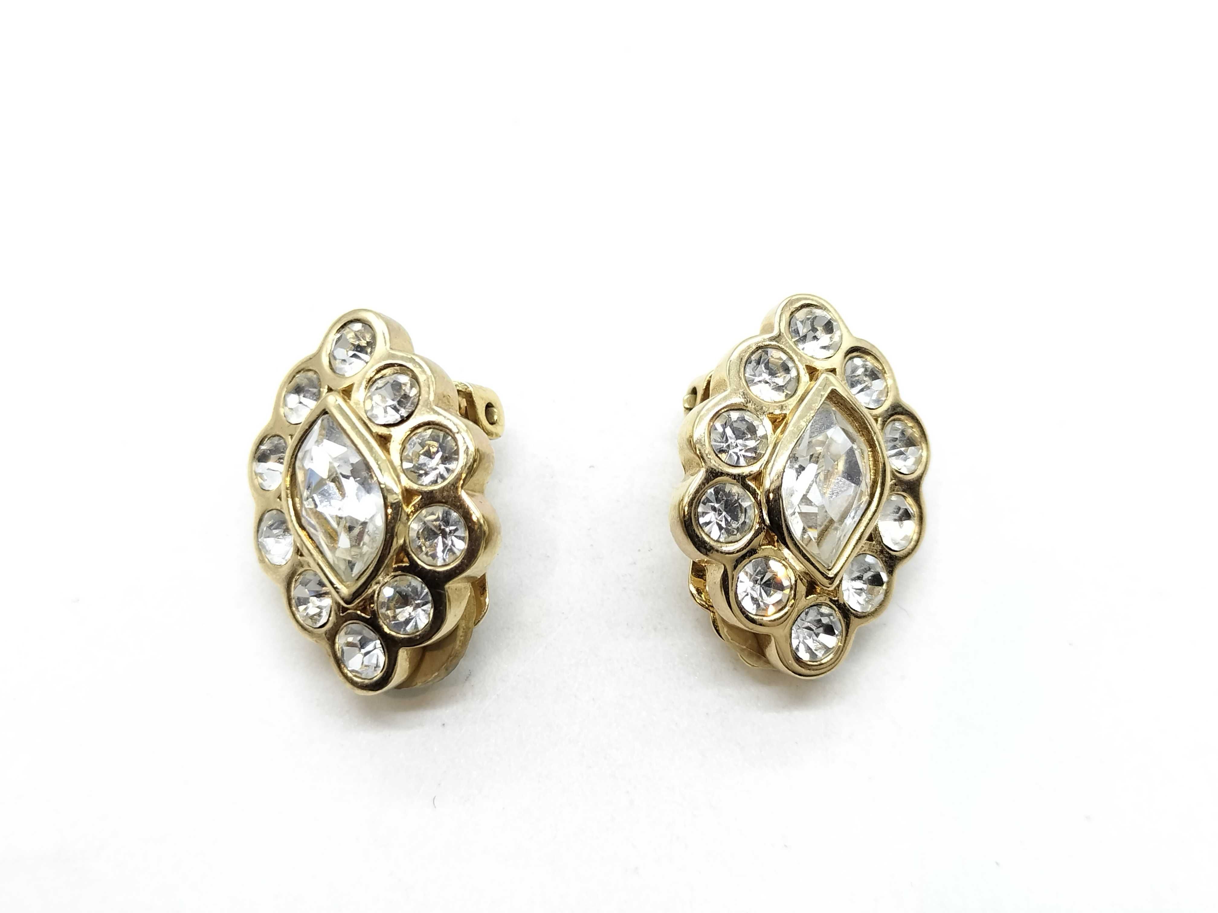 Rhinestone Large Earrings