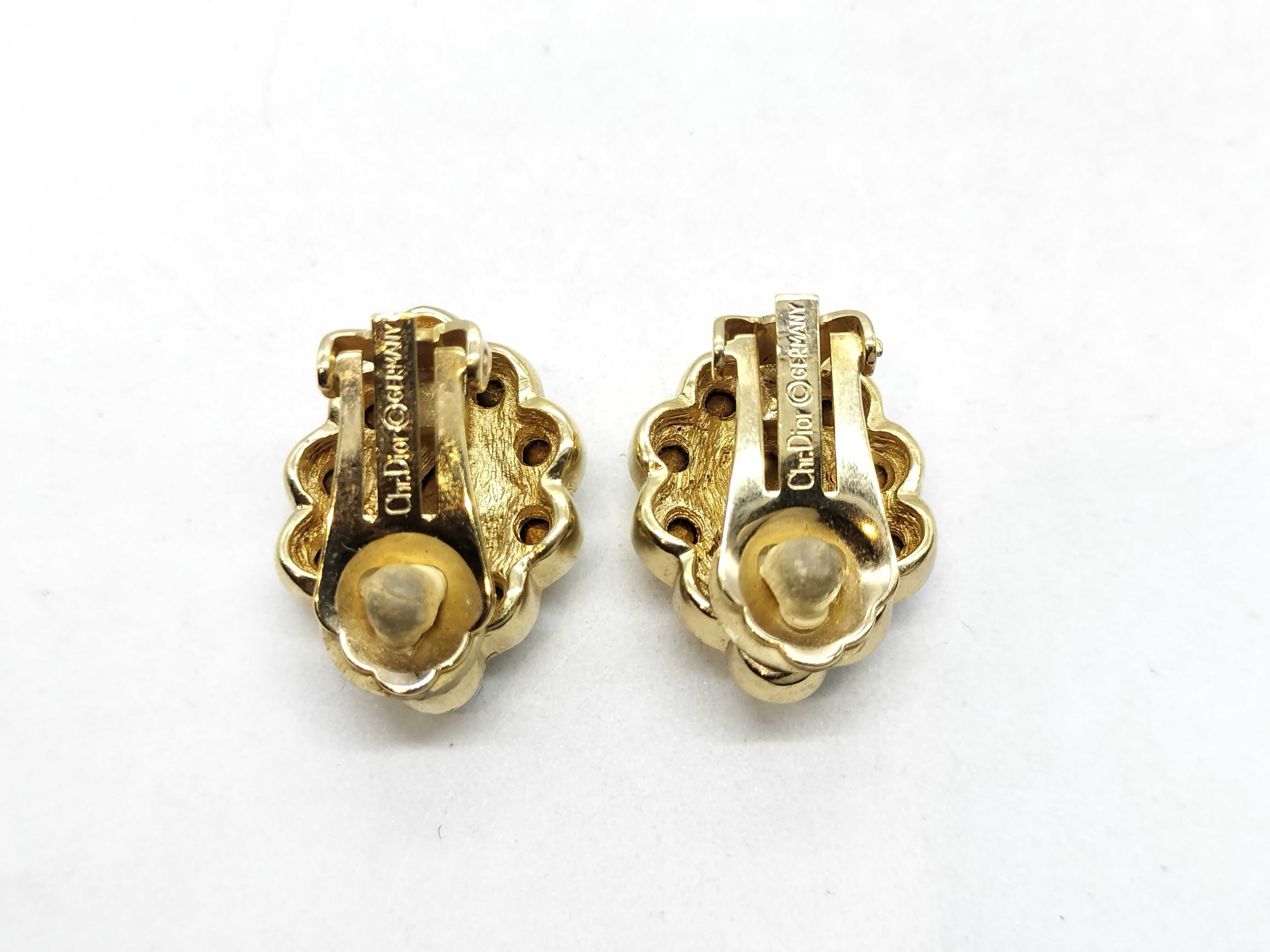 Rhinestone Large Earrings — view 3