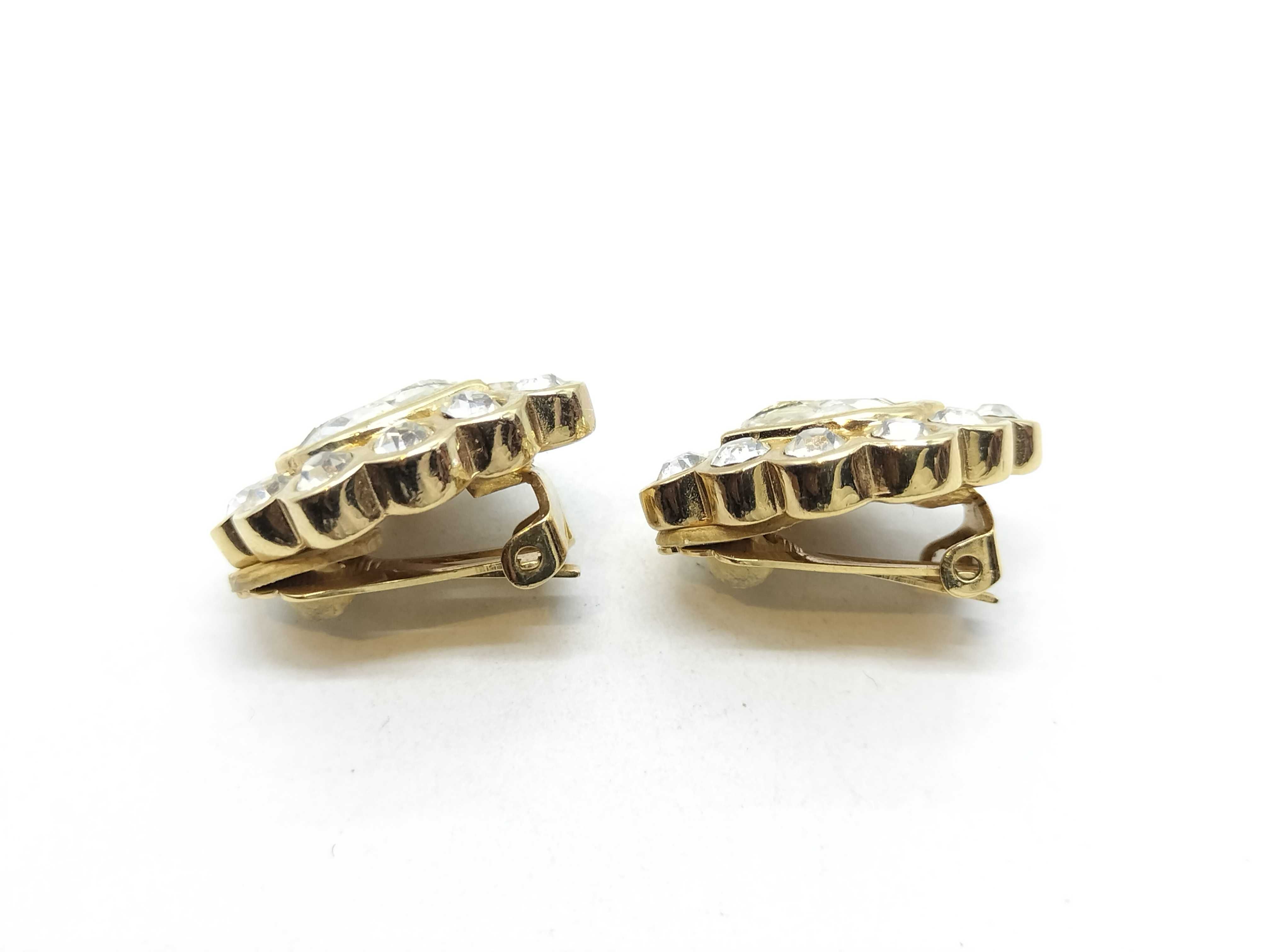 Rhinestone Large Earrings — view 5