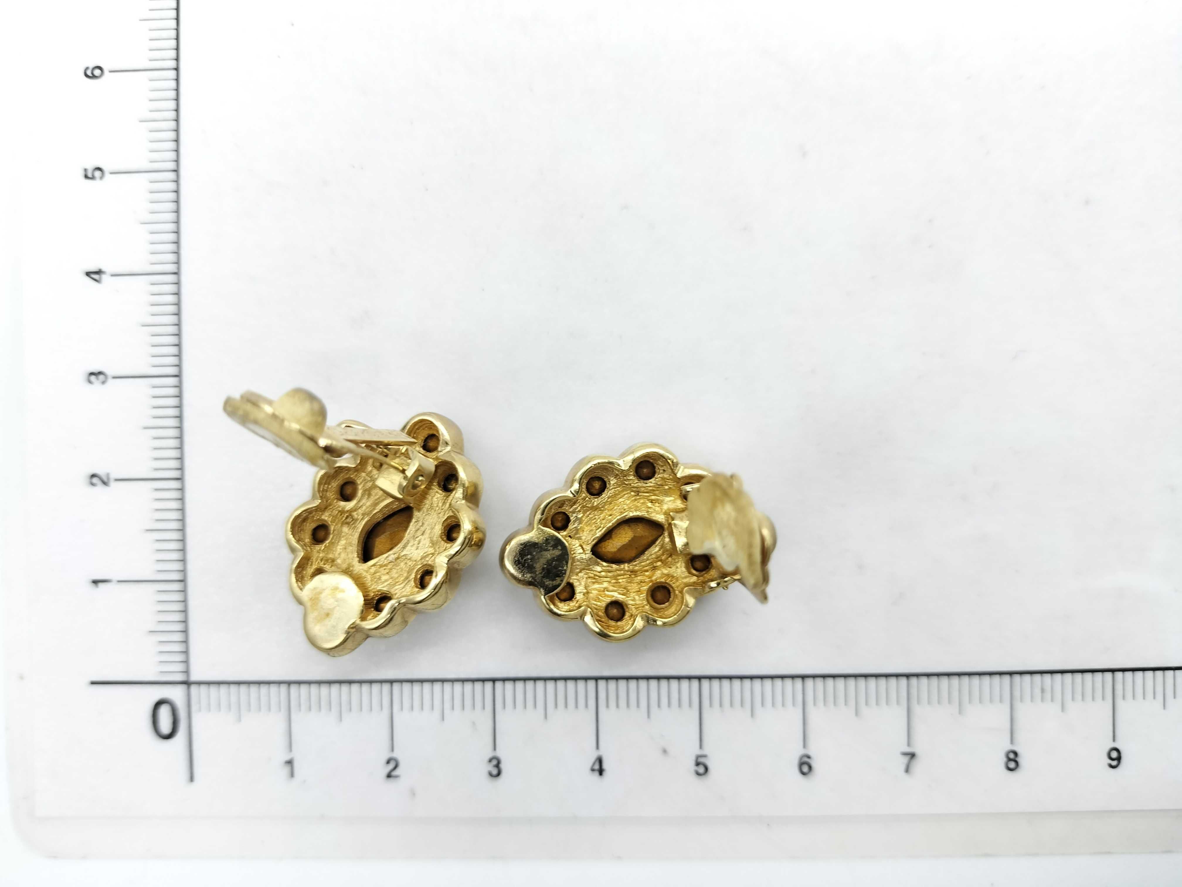 Rhinestone Large Earrings — view 8