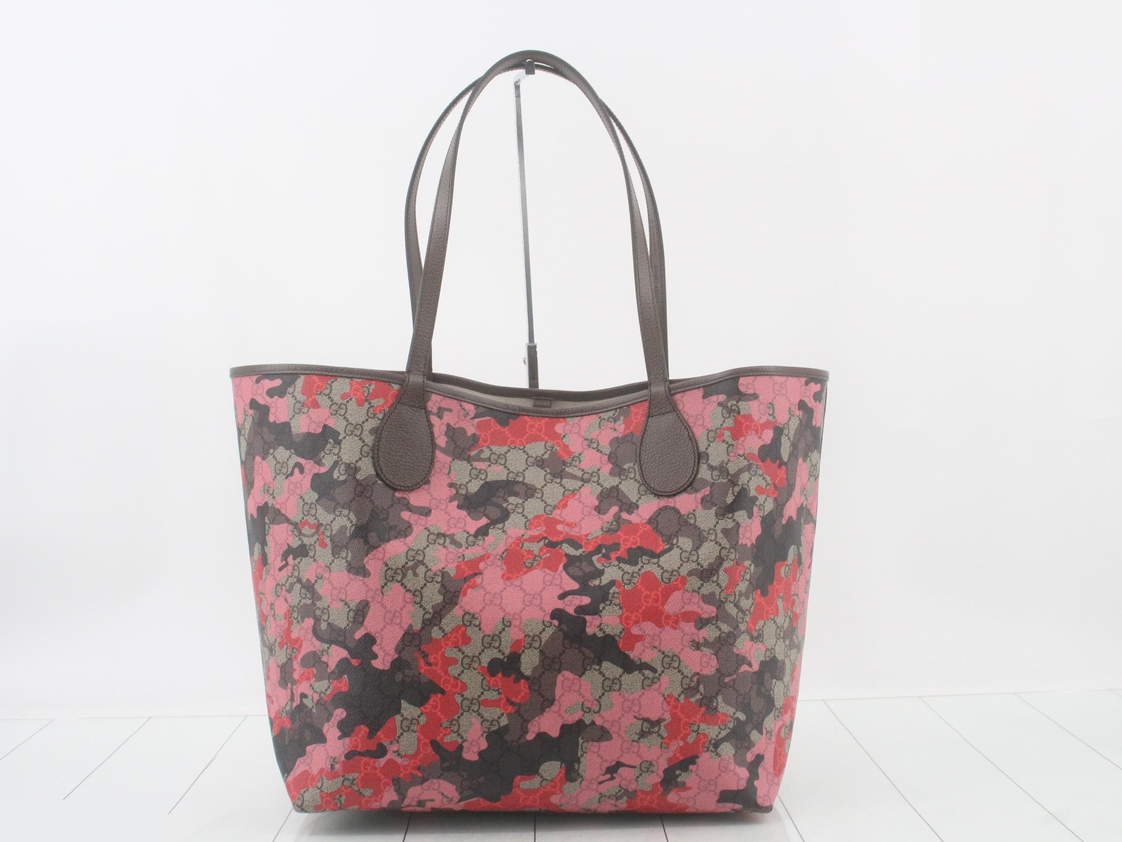 Unused GG Camouflage Tote Bag — view 2