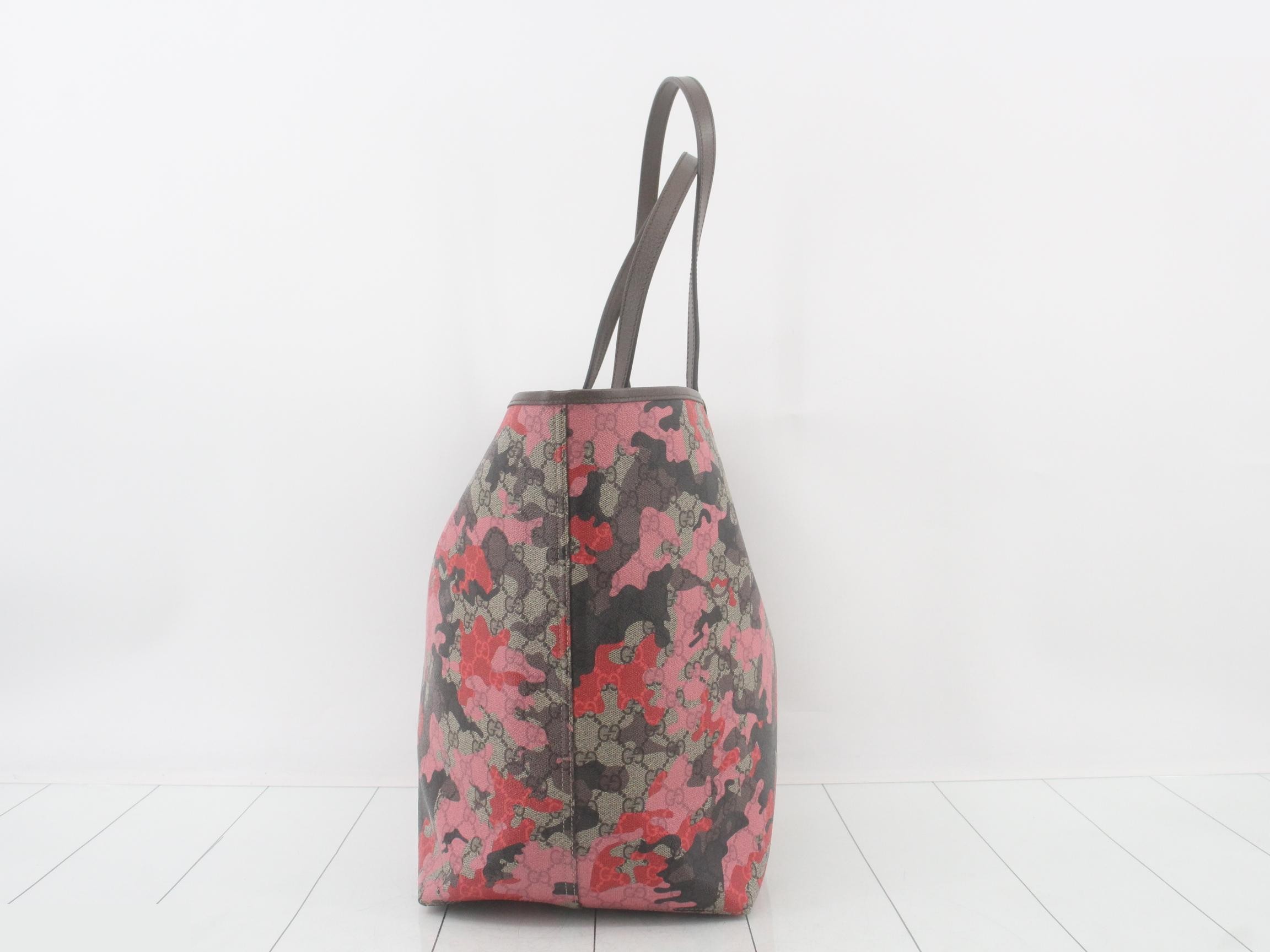 Unused GG Camouflage Tote Bag — view 3