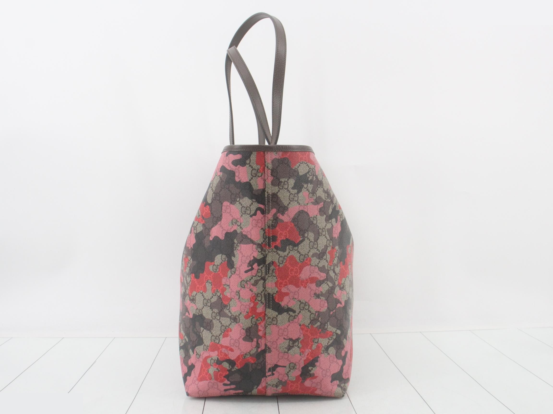 Unused GG Camouflage Tote Bag — view 4