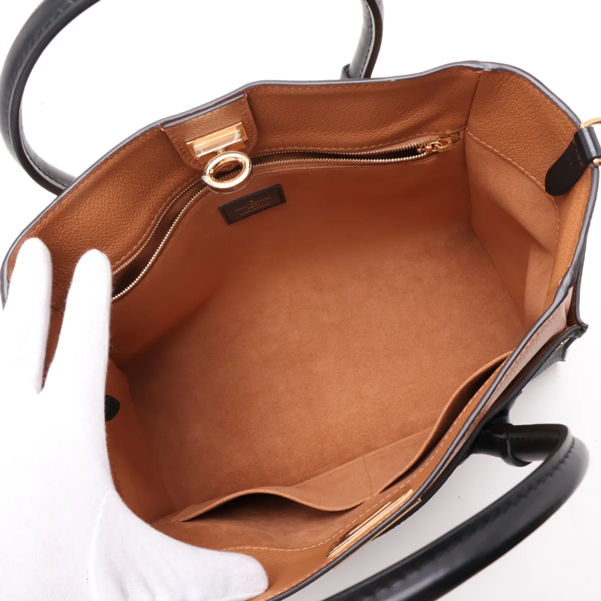 Monogram On My Side MM M53823 Black x Brown — view 8