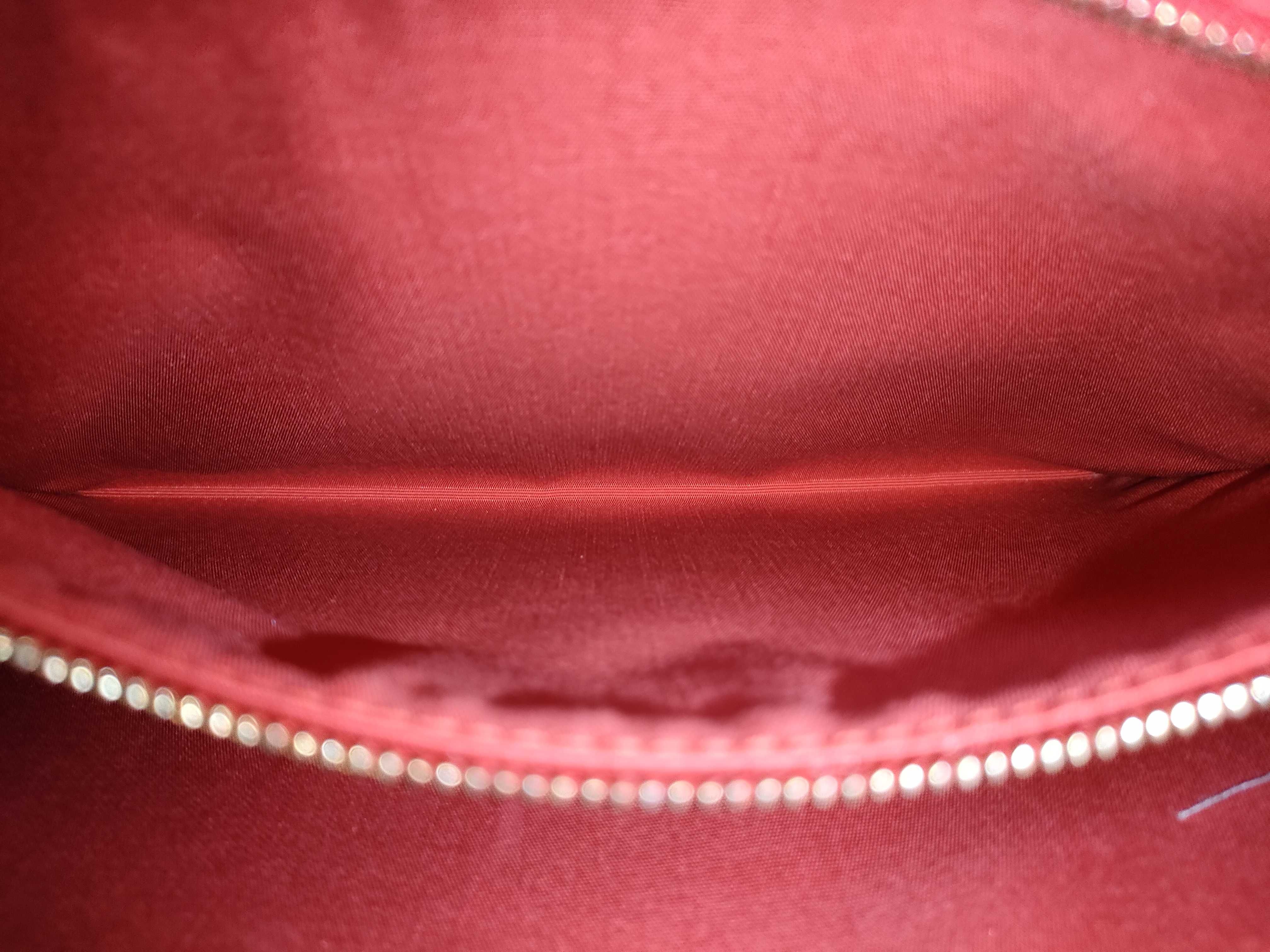 Lady Dior KR- Lady Cannage Leather Chain Tote Bag Red Tote Bag — view 12