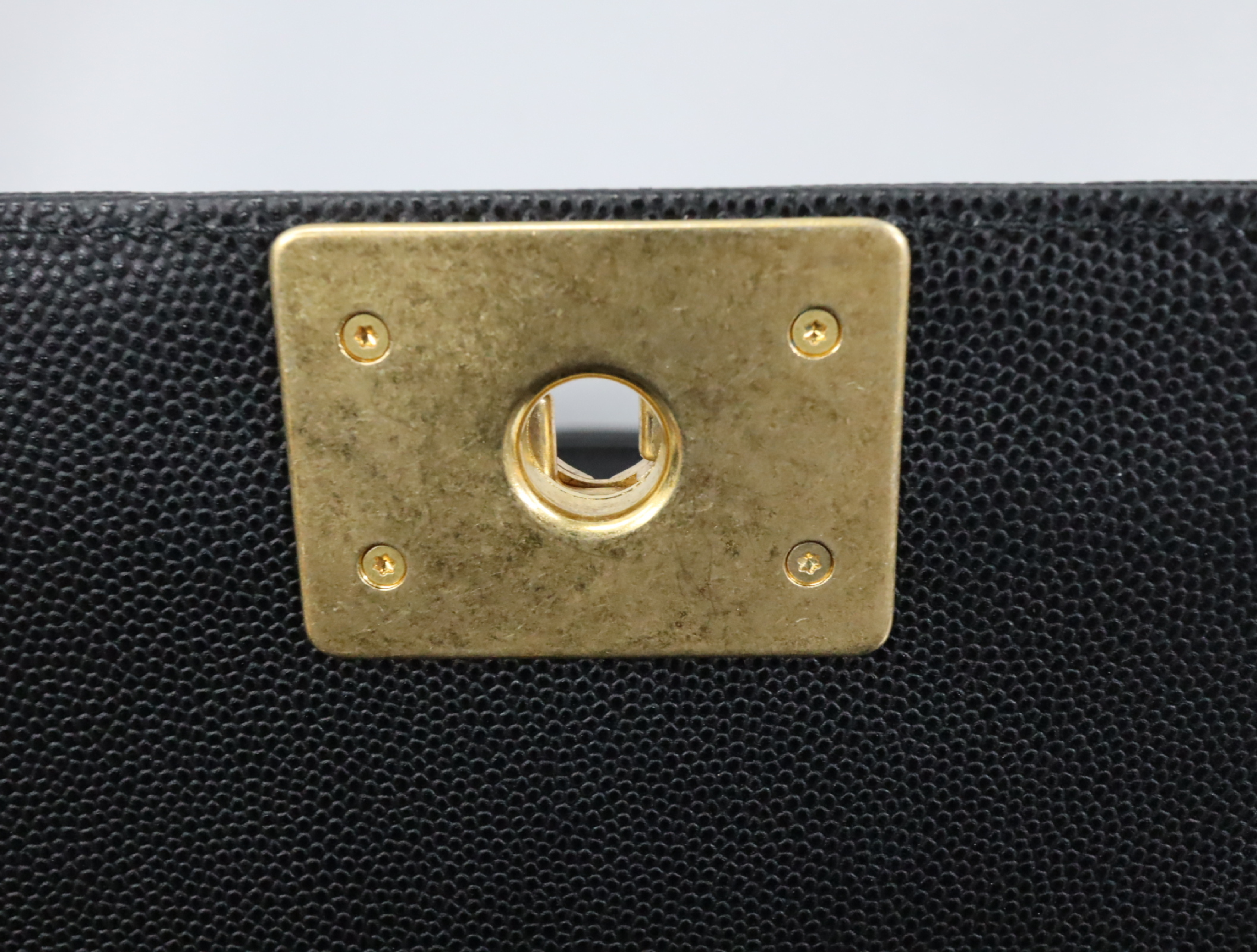 Boy Chanel 25 Caviar Skin Chain Shoulder Bag, Black with Gold Hardware, Serial Number 30s, A67086 (Shoulder Bag) — view 14