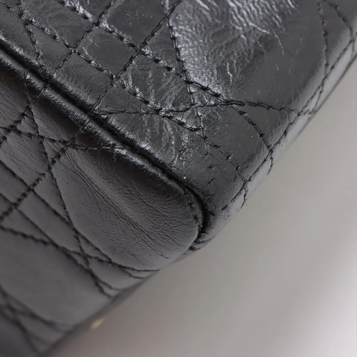 Cannage Lady Dior Leather 2WAY Handbag Black — view 12