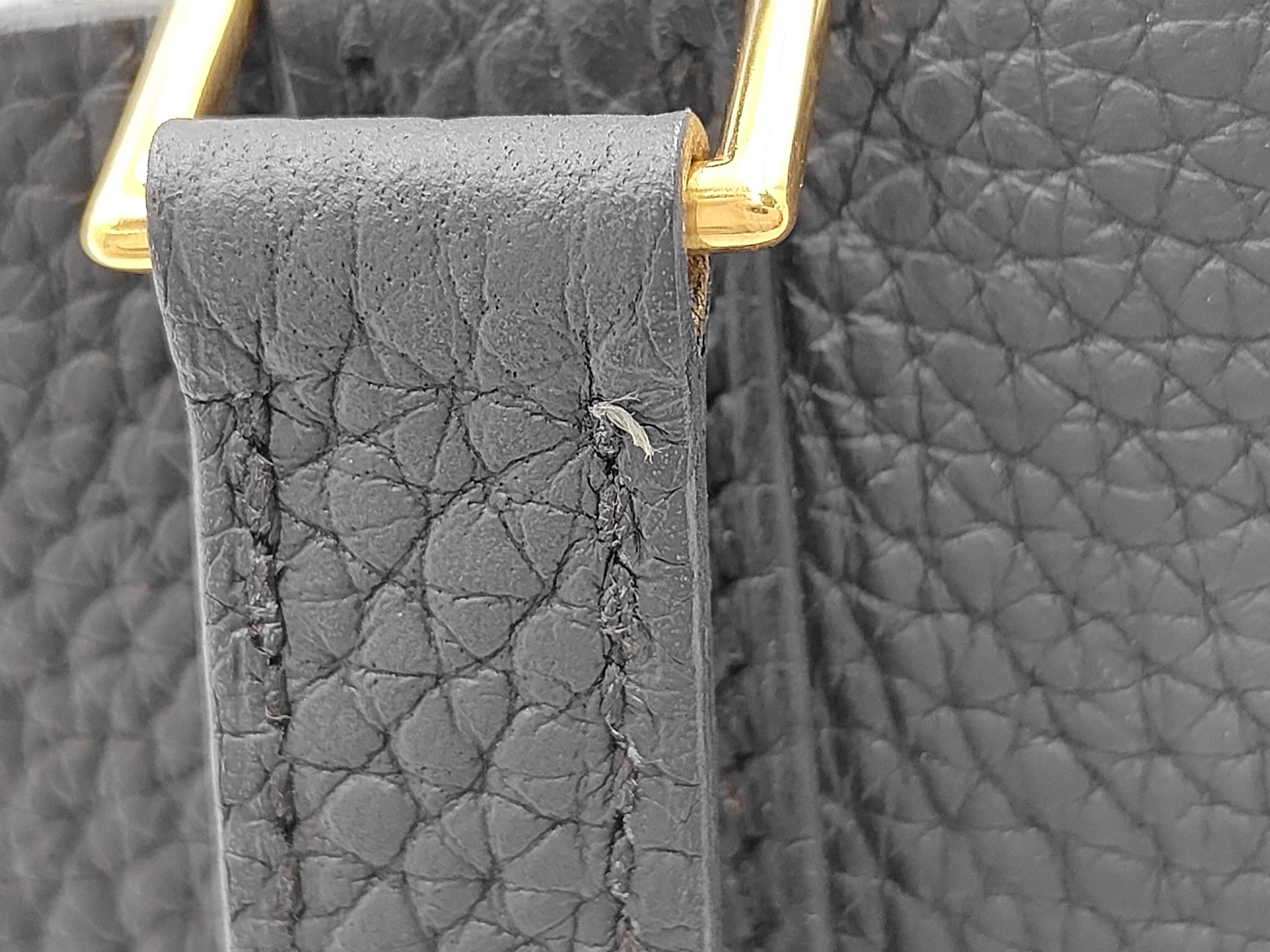 Picotin 18 Handbag, U-stamp, Gold Hardware, Padlock, Keys x2 — view 11