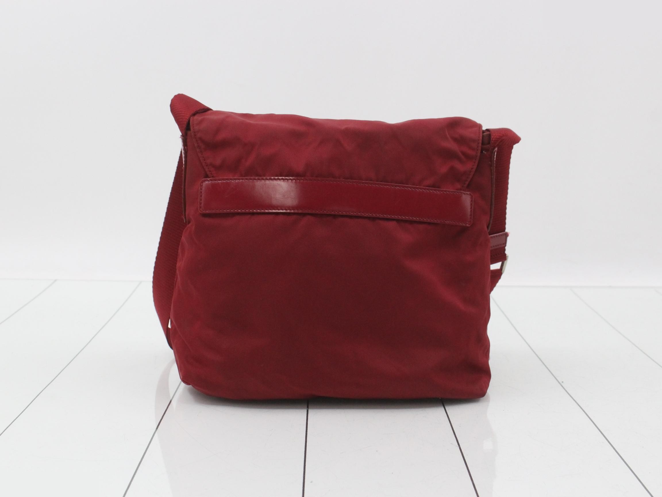 shoulder bag, red — view 2