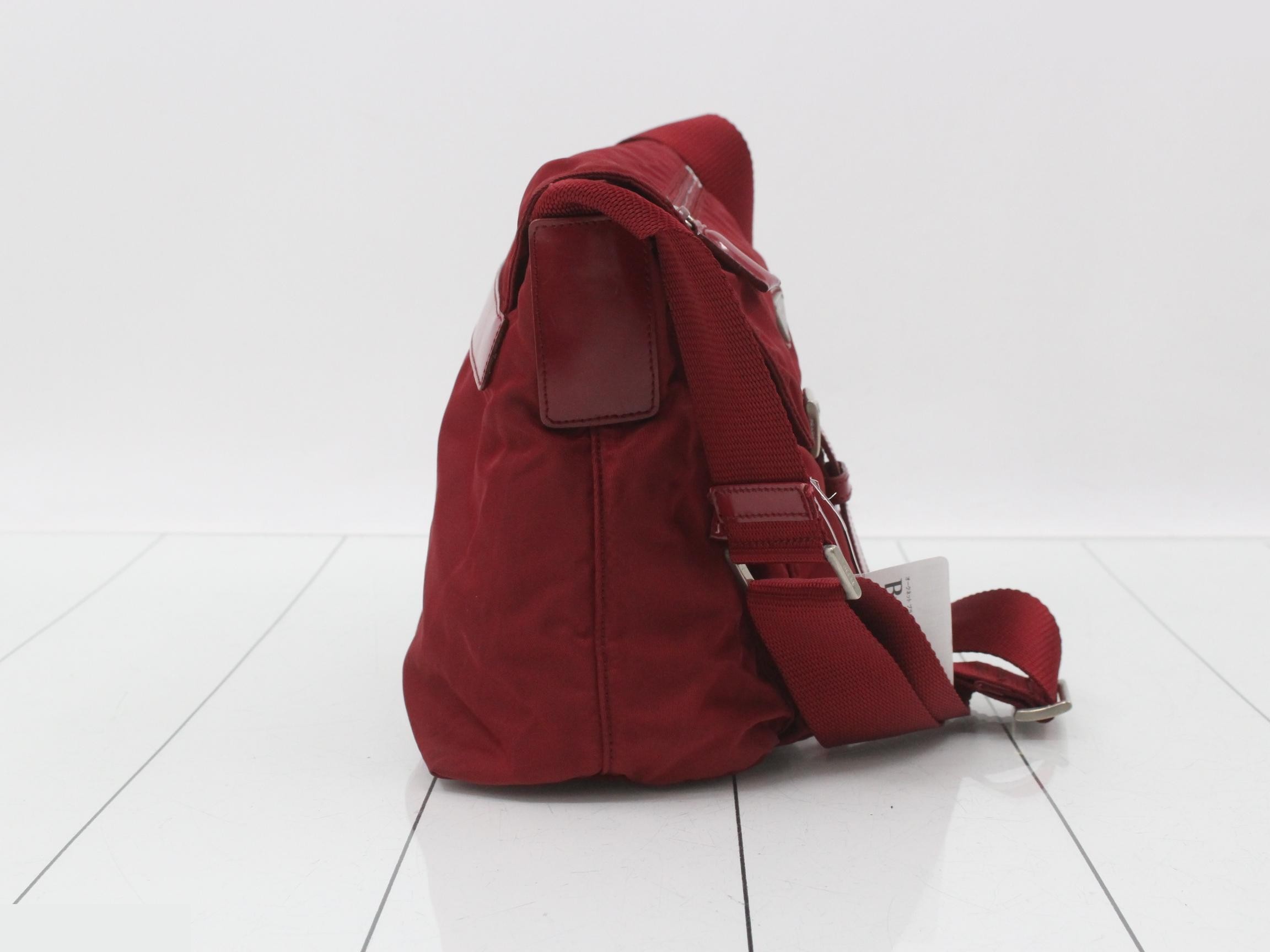shoulder bag, red — view 4