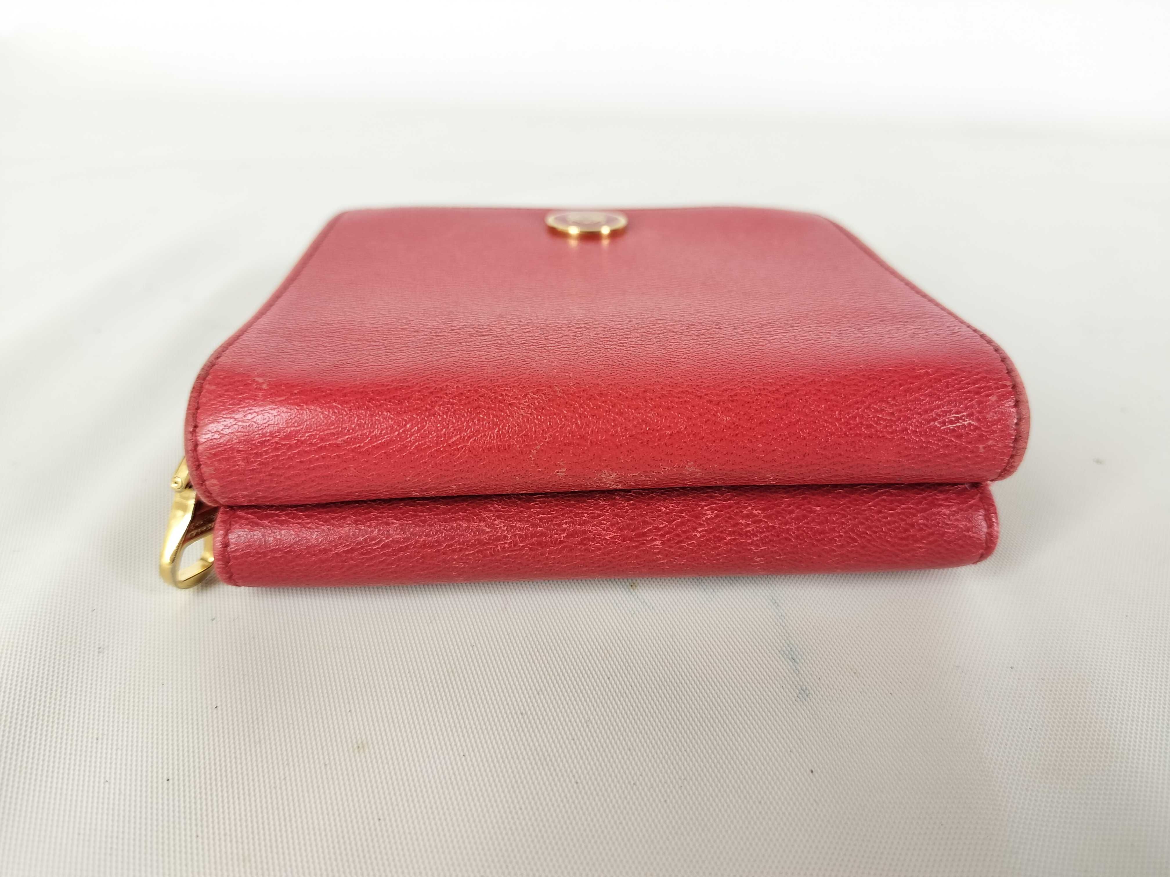 folding wallet, leather, pink wallet — view 4