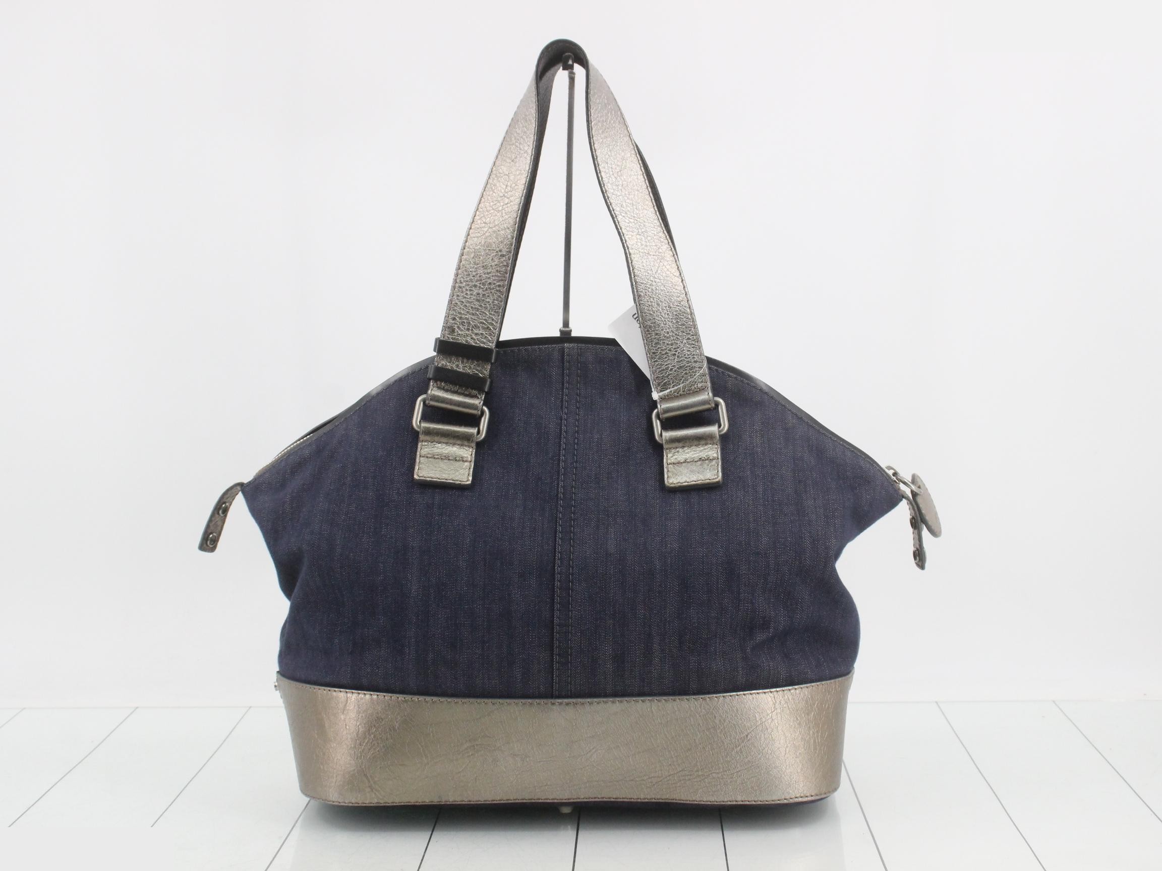 Denim tote bag — view 2