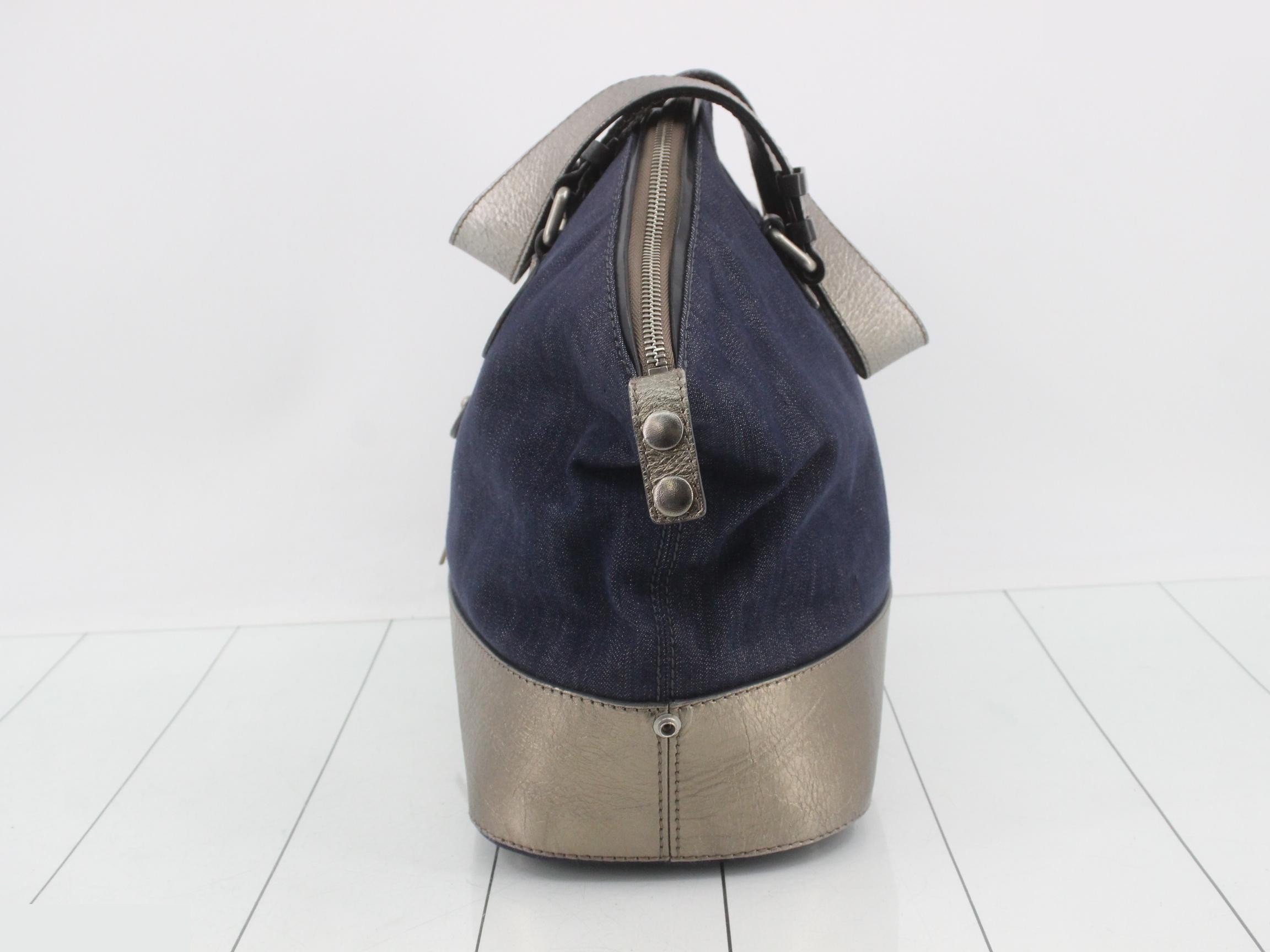 Denim tote bag — view 3