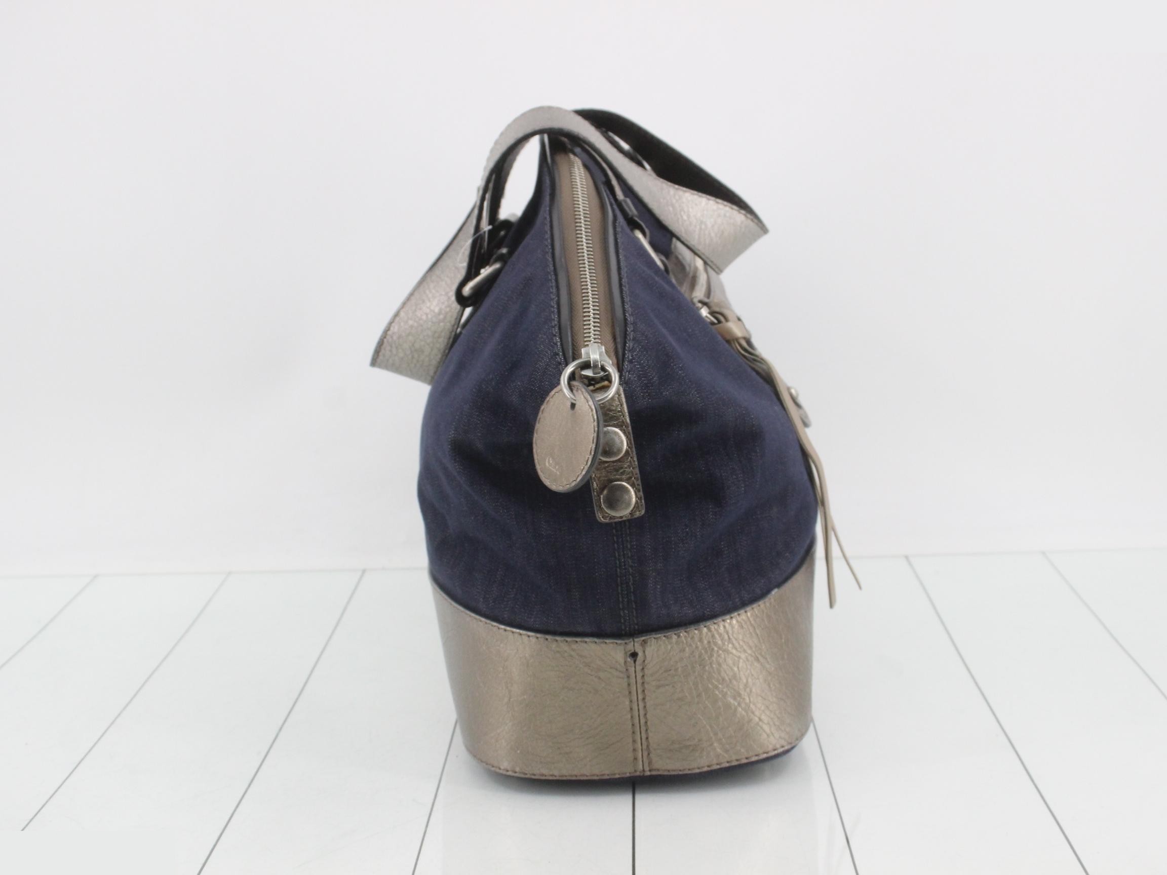 Denim tote bag — view 4