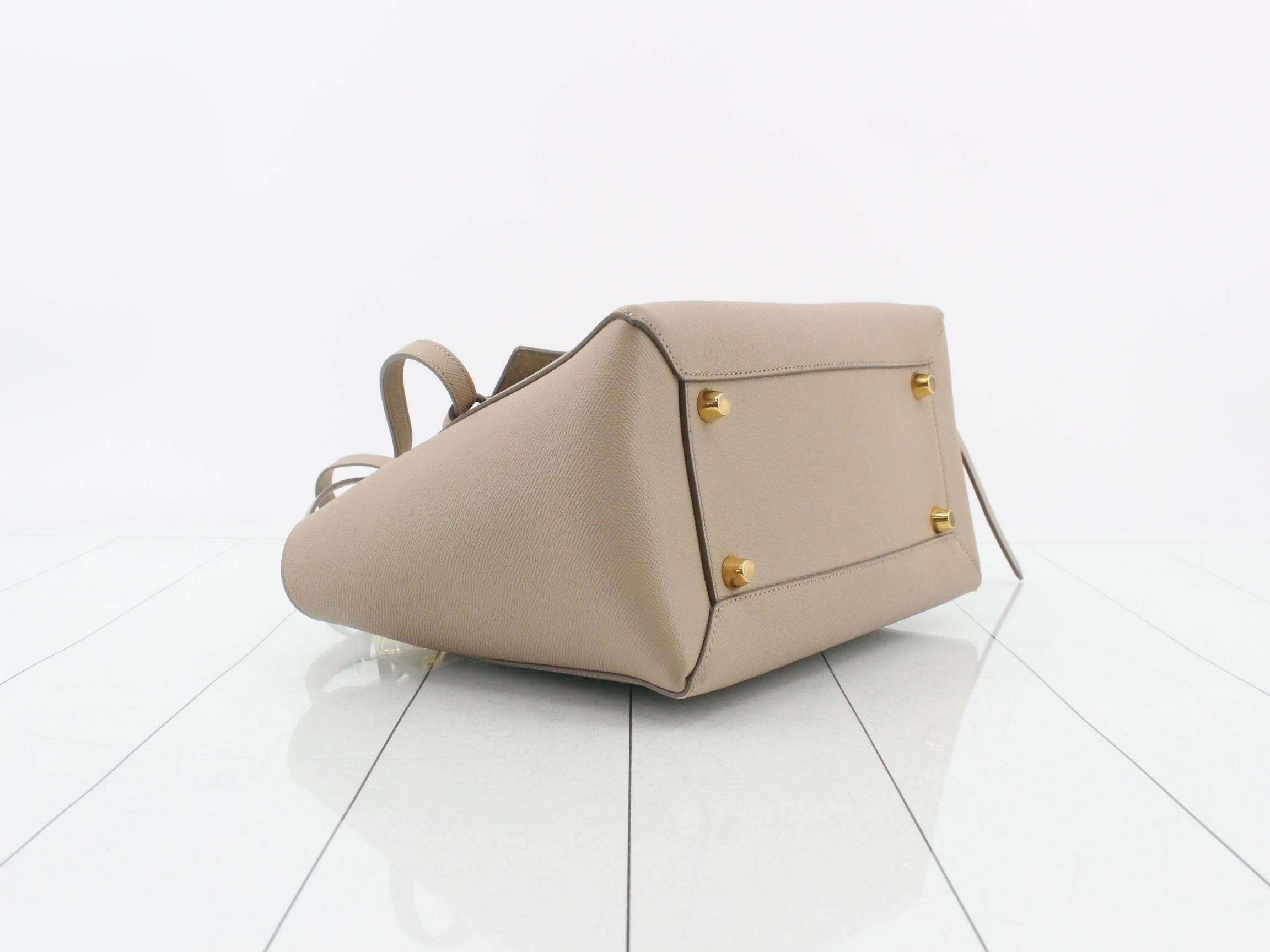 Belt bag mini, leather, 2-way, semi-shoulder/handbag — view 5