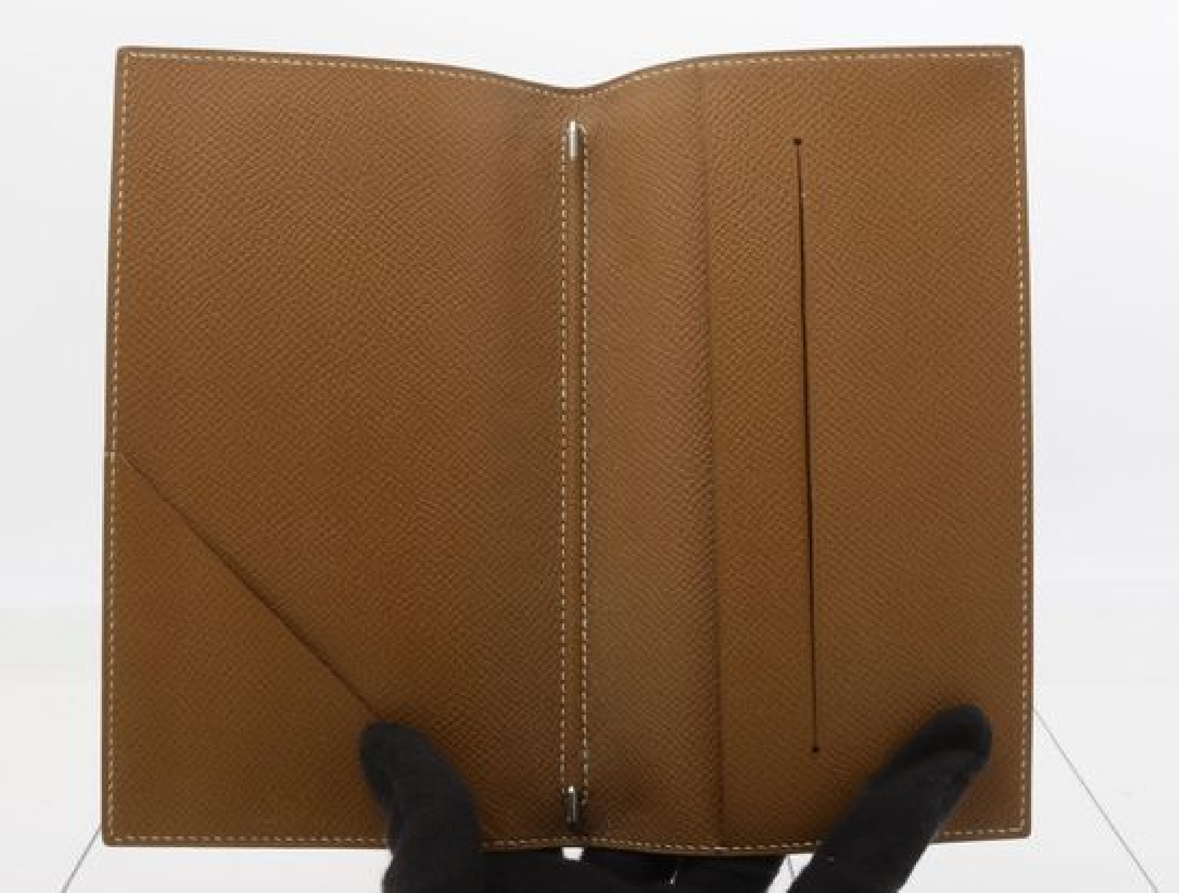 brown notebook cover — view 3
