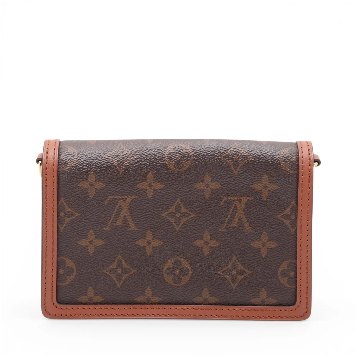 Monogram Reverse Portefeuille Dauphine M68746 Brown (RFID detected) — view 2