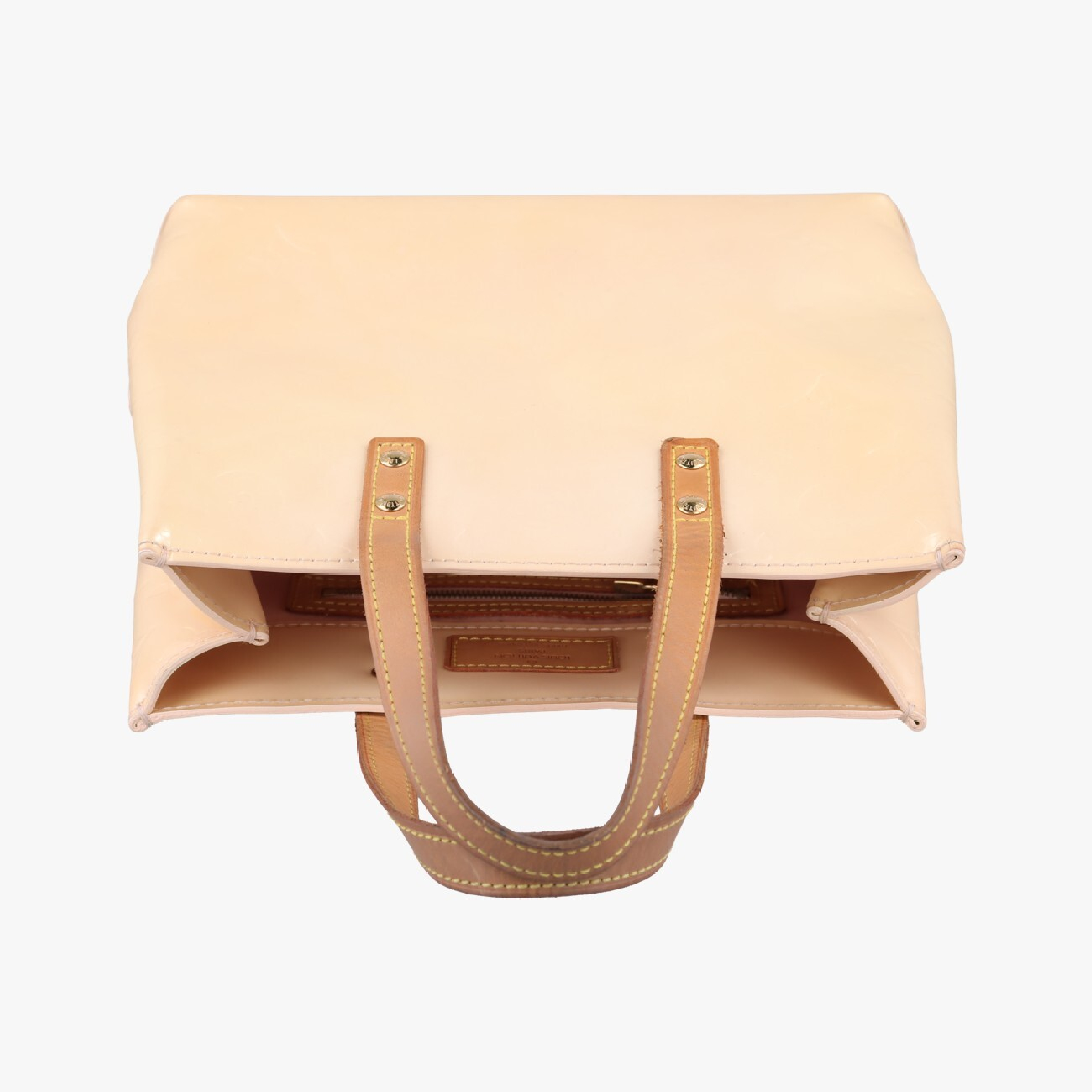 Lead PM Beige Vernis M91144 MI1004 Handbag — view 5