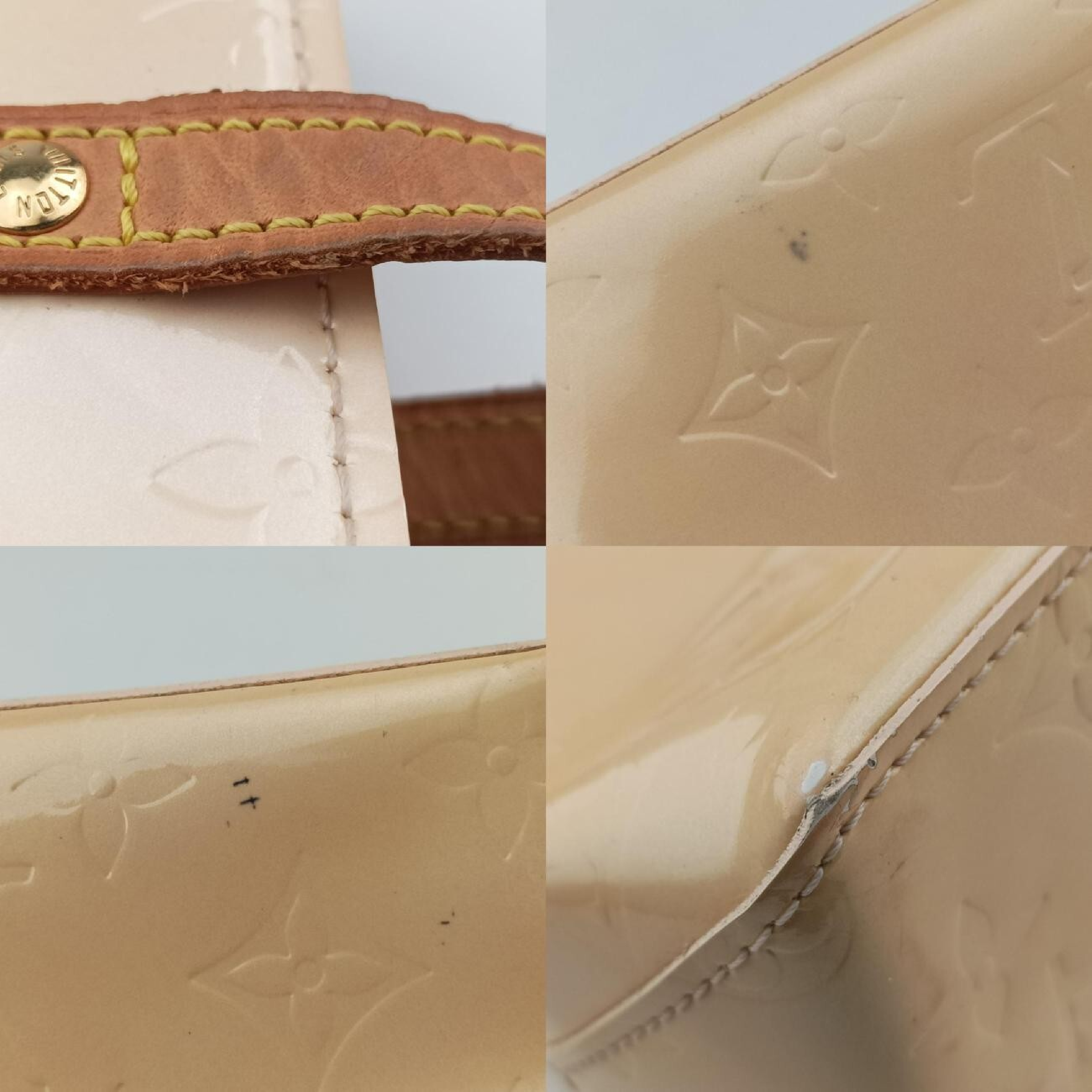 Lead PM Beige Vernis M91144 MI1004 Handbag — view 9