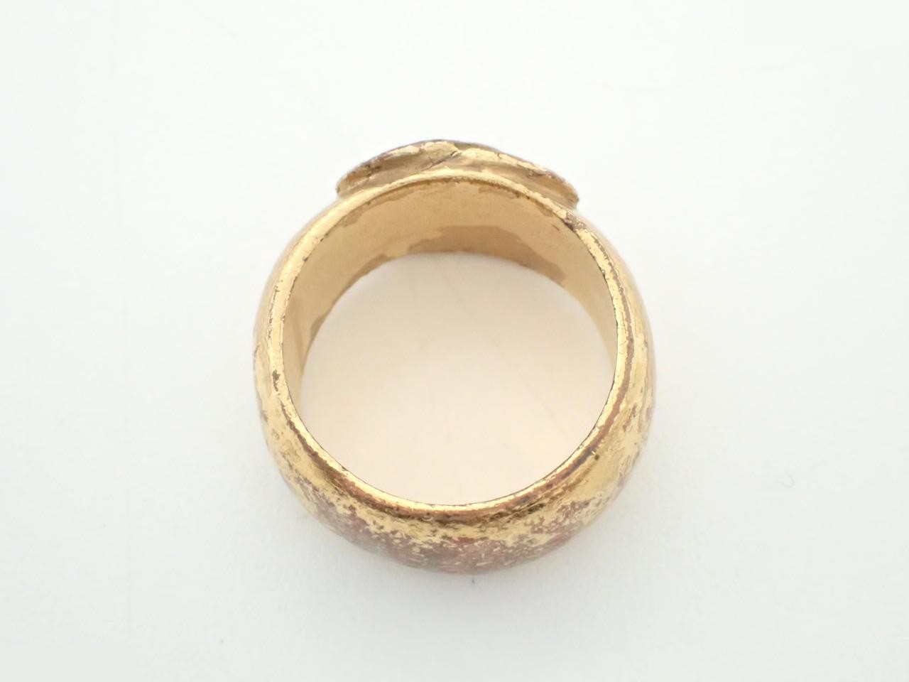 Ring, Coco Mark, Gold, Size 53 — view 3