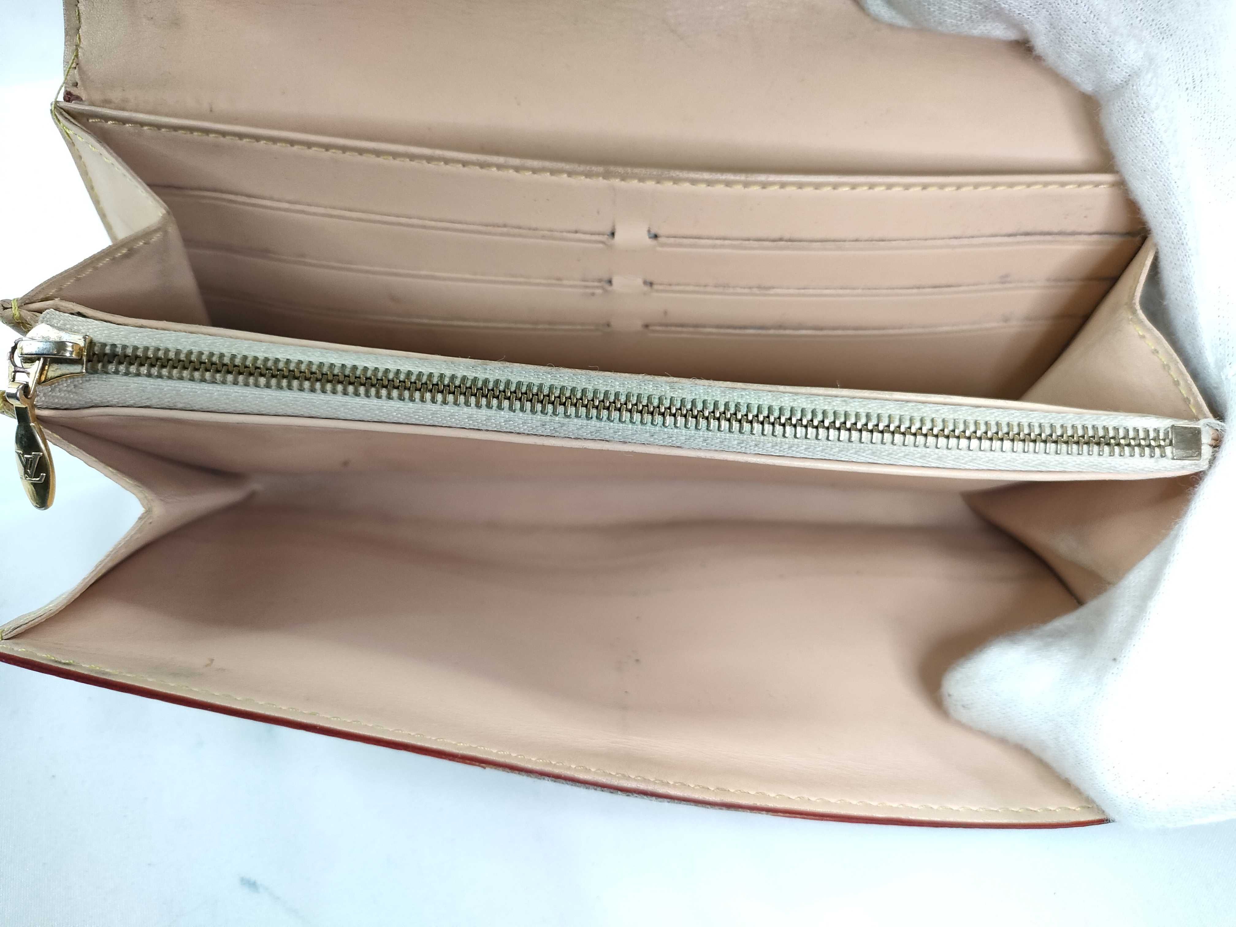 Monogram Multicolor LV Portefeuille Sarah Blanc Wallet — view 11