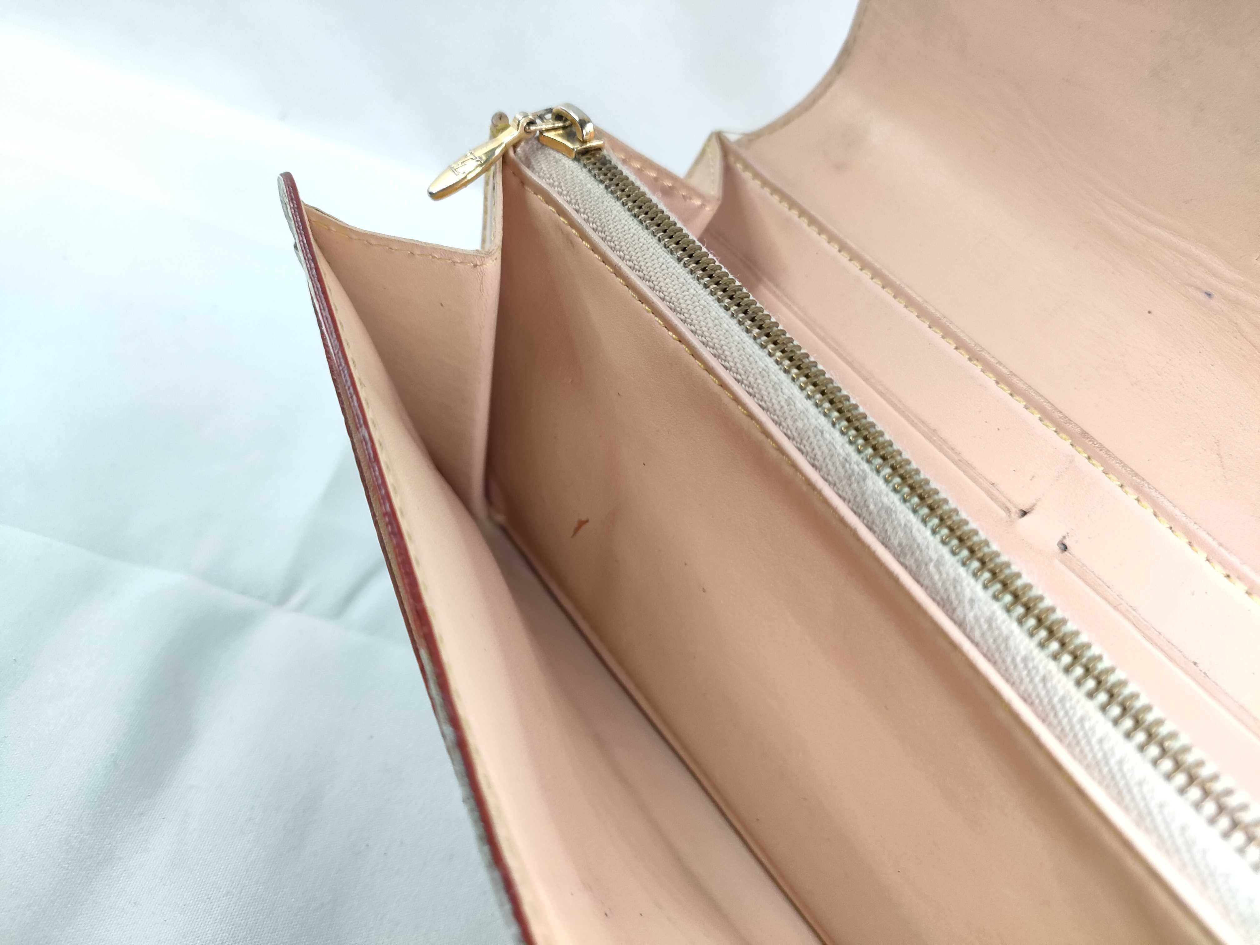 Monogram Multicolor LV Portefeuille Sarah Blanc Wallet — view 12