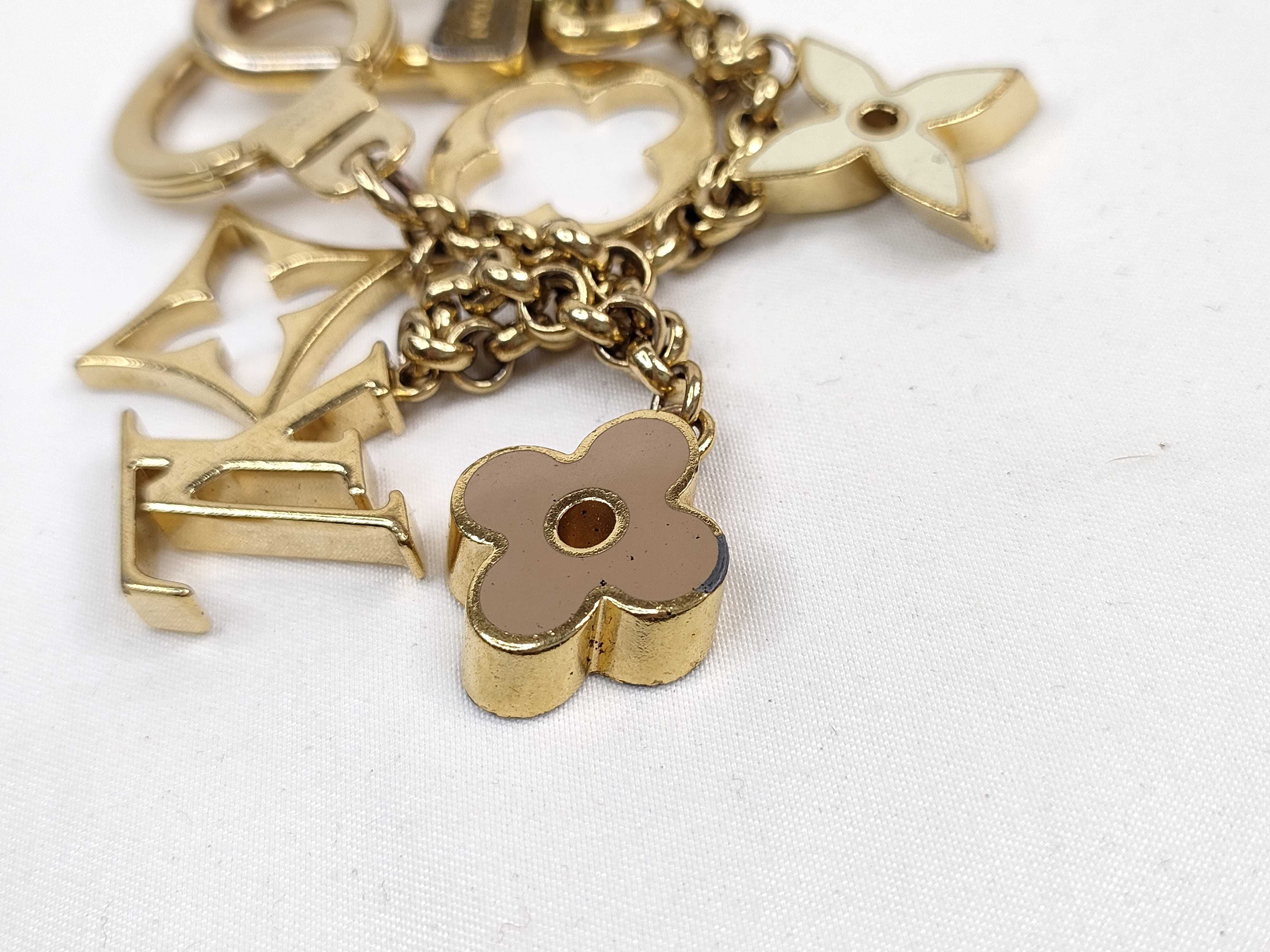 Monogram Louis Vuitton Fleur de Monogram Keychain Key Case — view 6