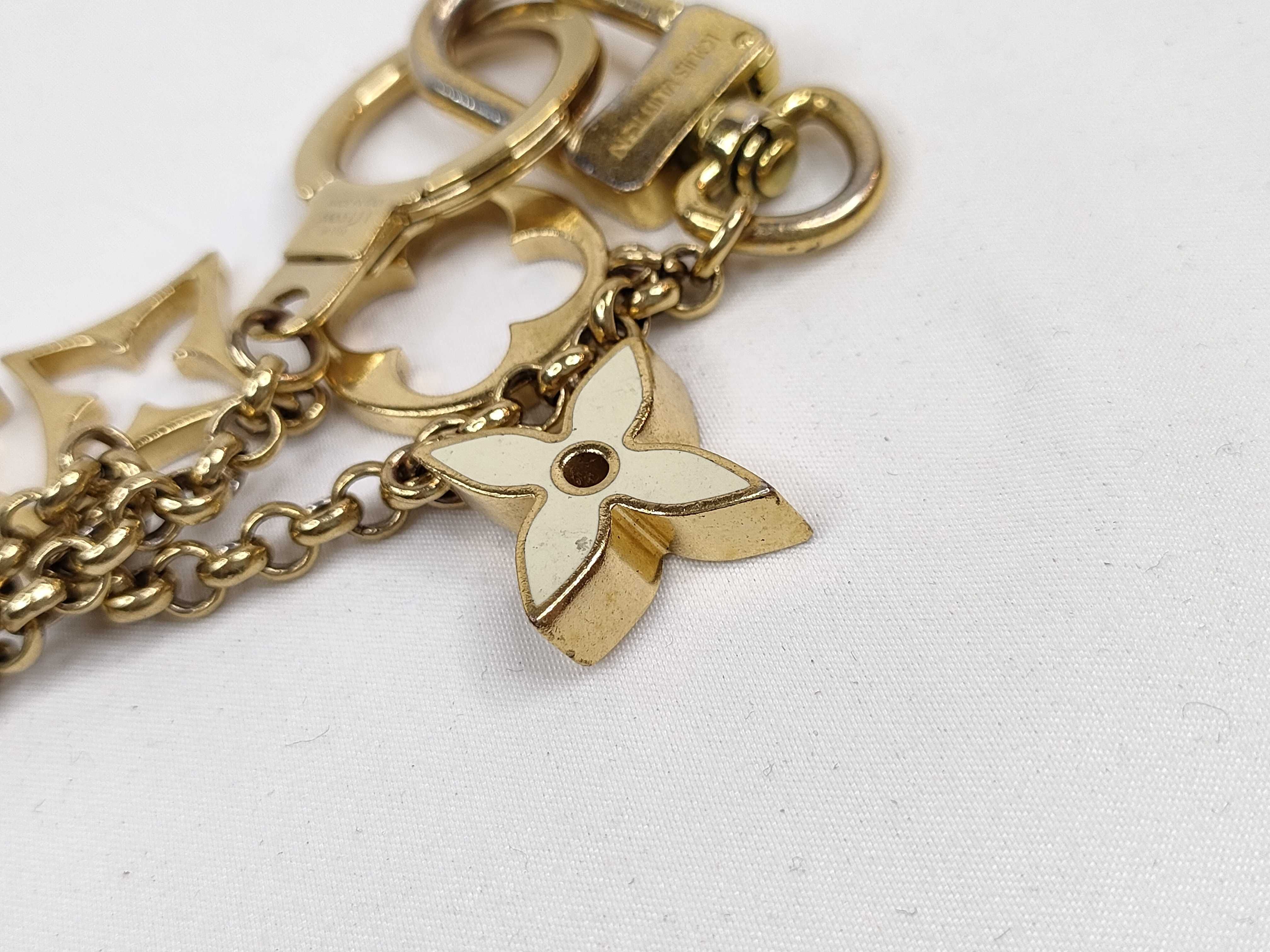 Monogram Louis Vuitton Fleur de Monogram Keychain Key Case — view 7